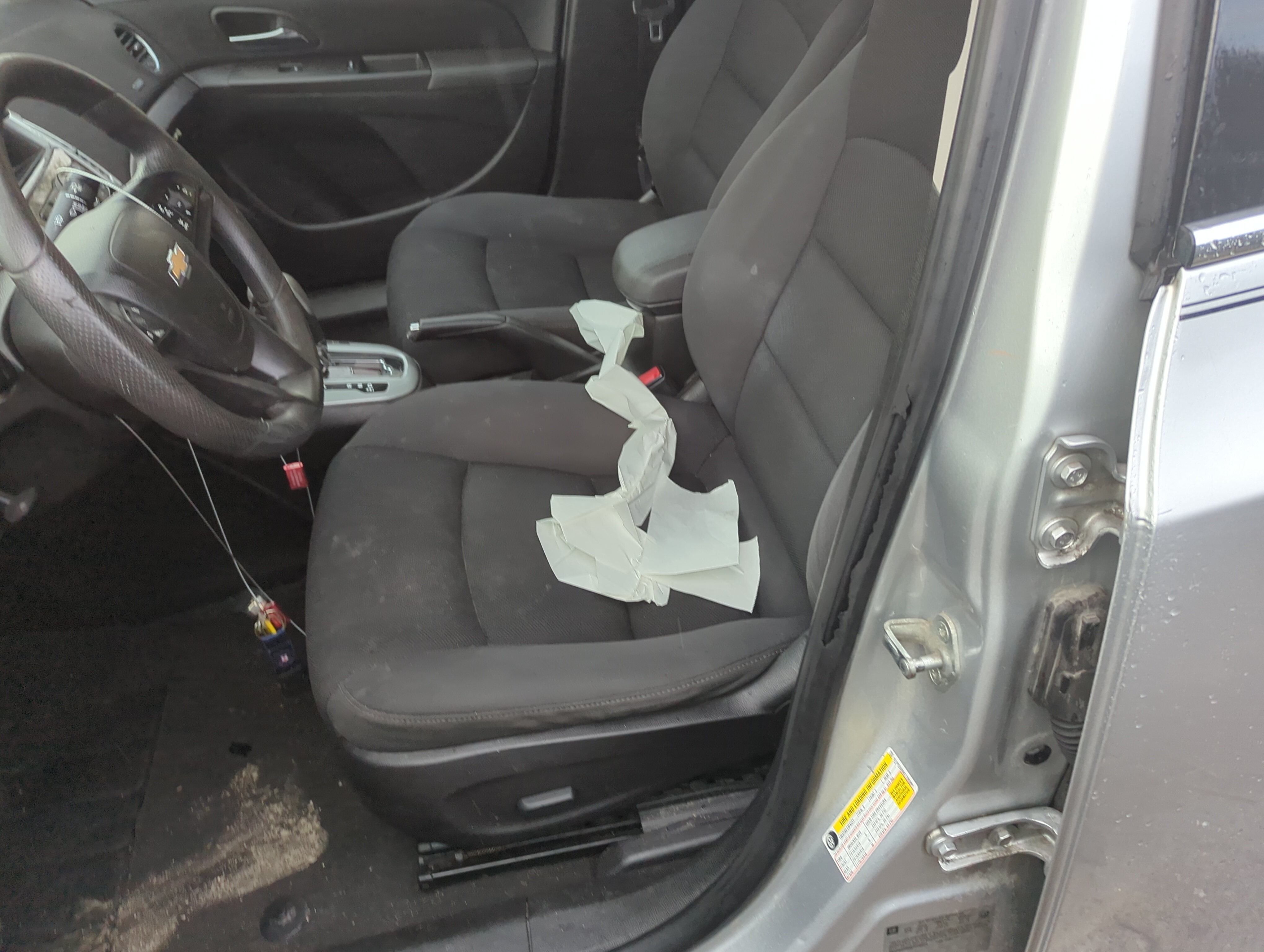 Chevrolet Cruze Limited Driver Front Seat Oem 1169591 - Oemusedautoparts1.com