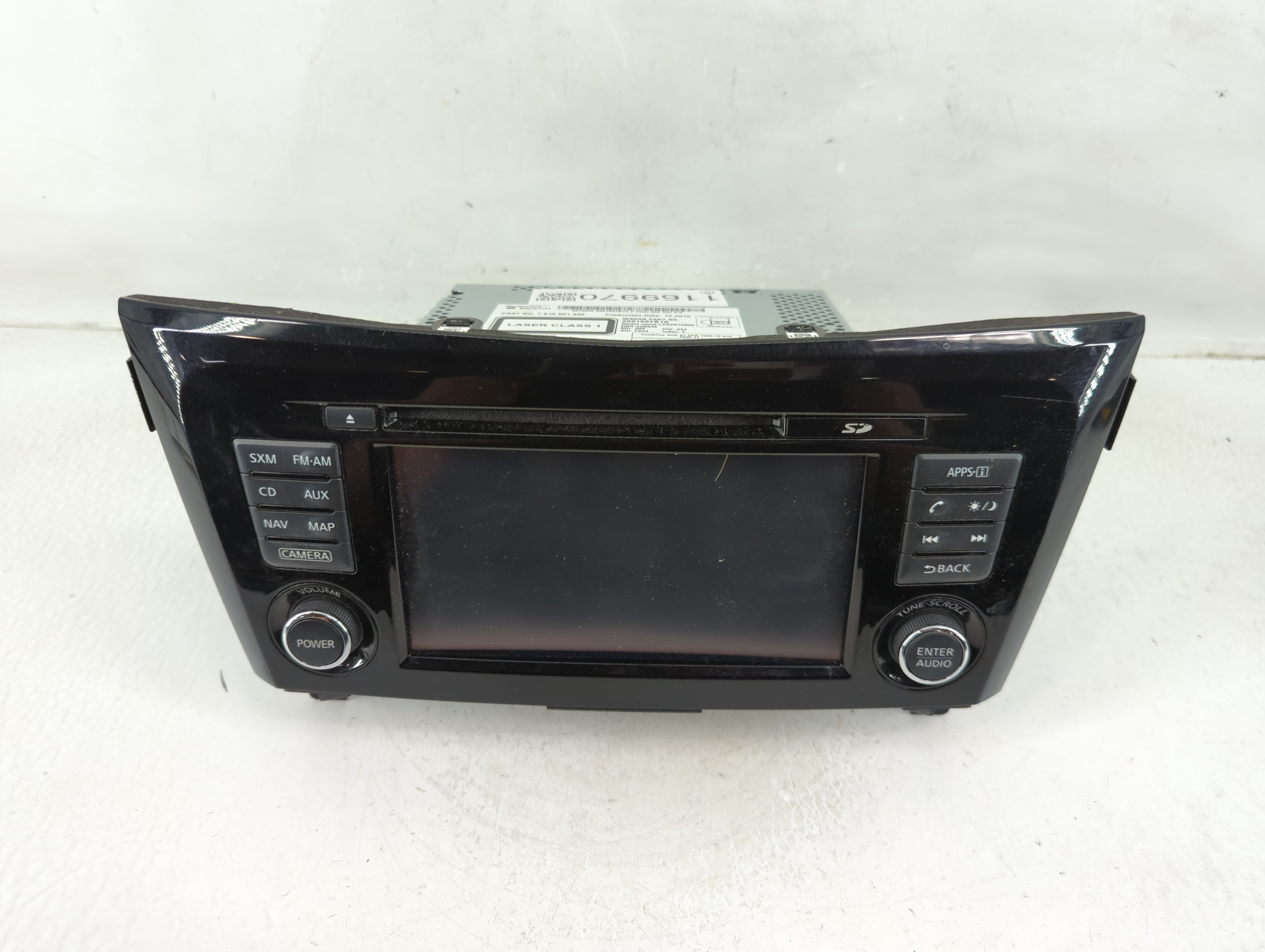 2015-2016 Nissan Rogue Am Fm Cd Player Radio Receiver 1169970 - Oemusedautoparts1.com