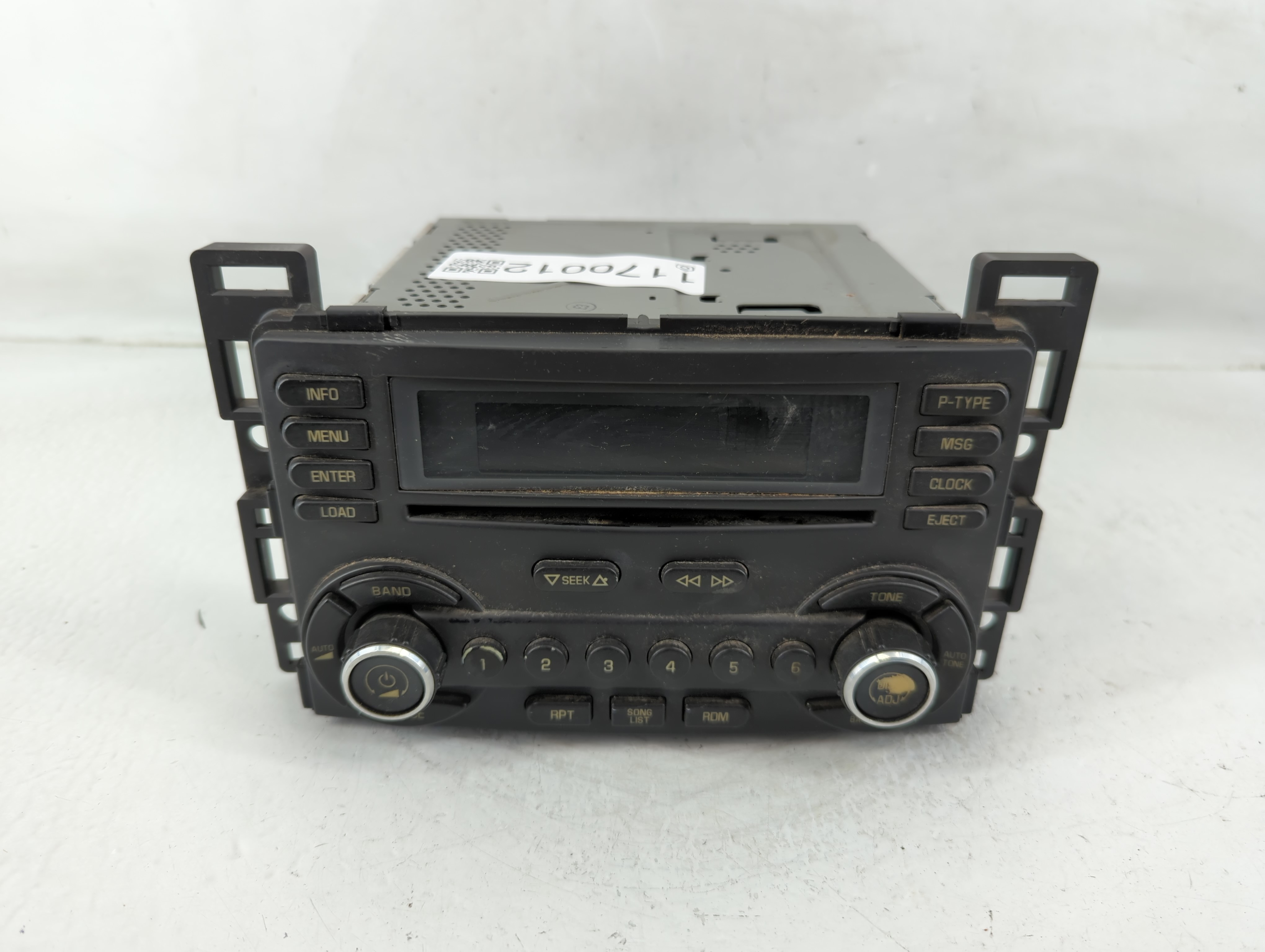 2006-2007 Pontiac G6 Am Fm Cd Player Radio Receiver 1170012 - Oemusedautoparts1.com