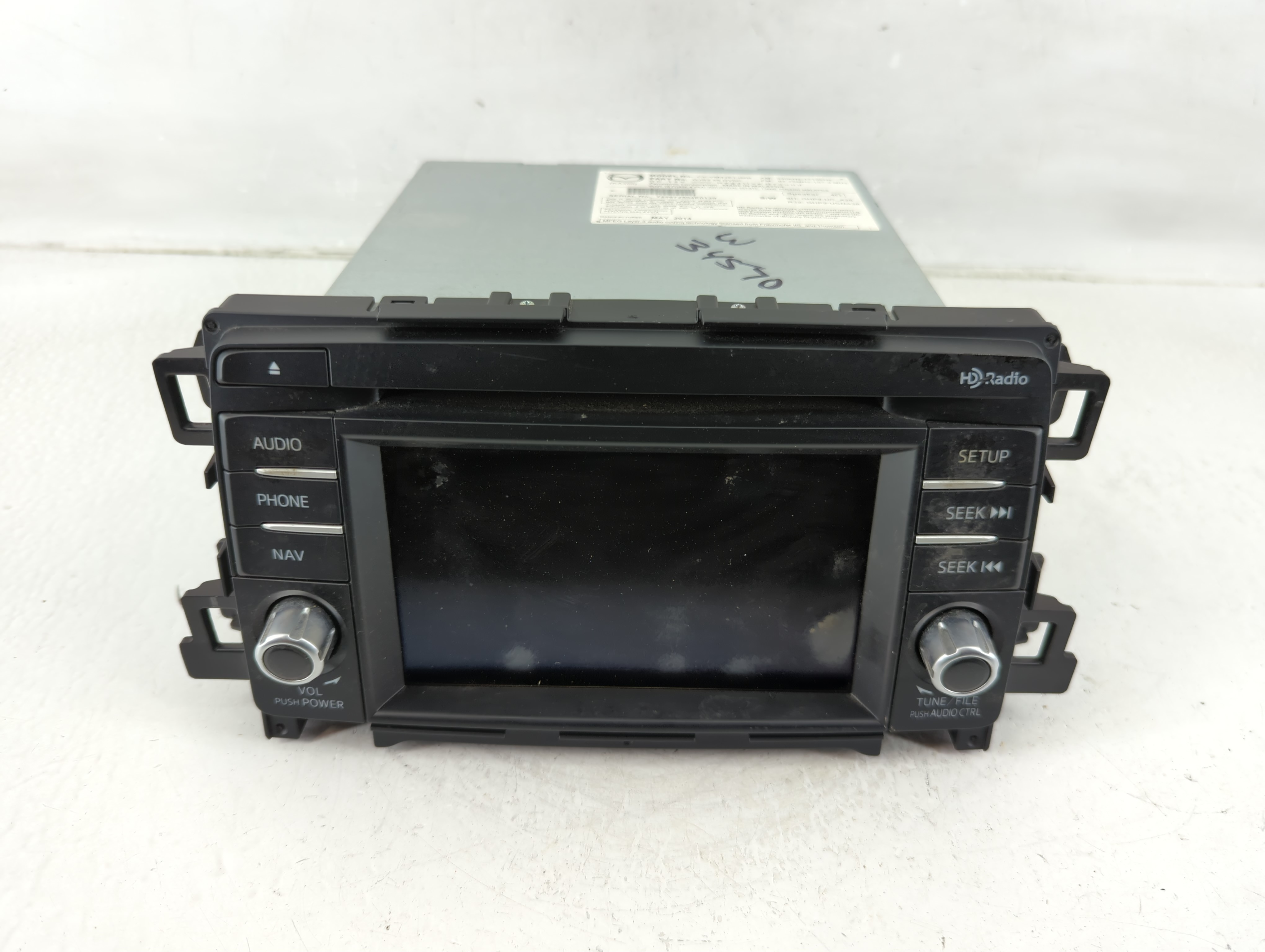 2014-2015 Mazda 6 Am Fm Cd Player Radio Receiver 1170033 - Oemusedautoparts1.com