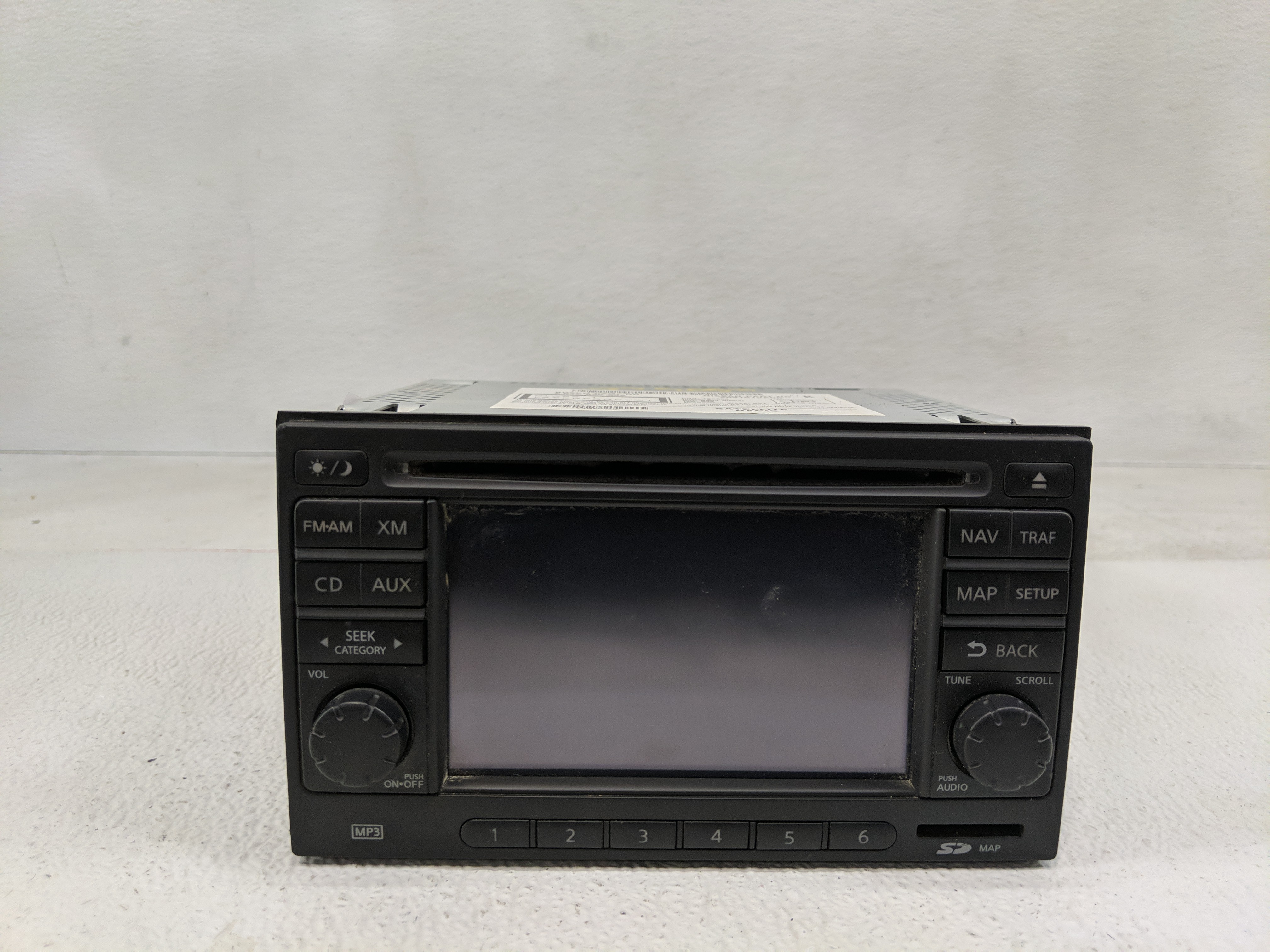 2011-2012 Nissan Rogue Am Fm Cd Player Radio Receiver 1170109 - Oemusedautoparts1.com