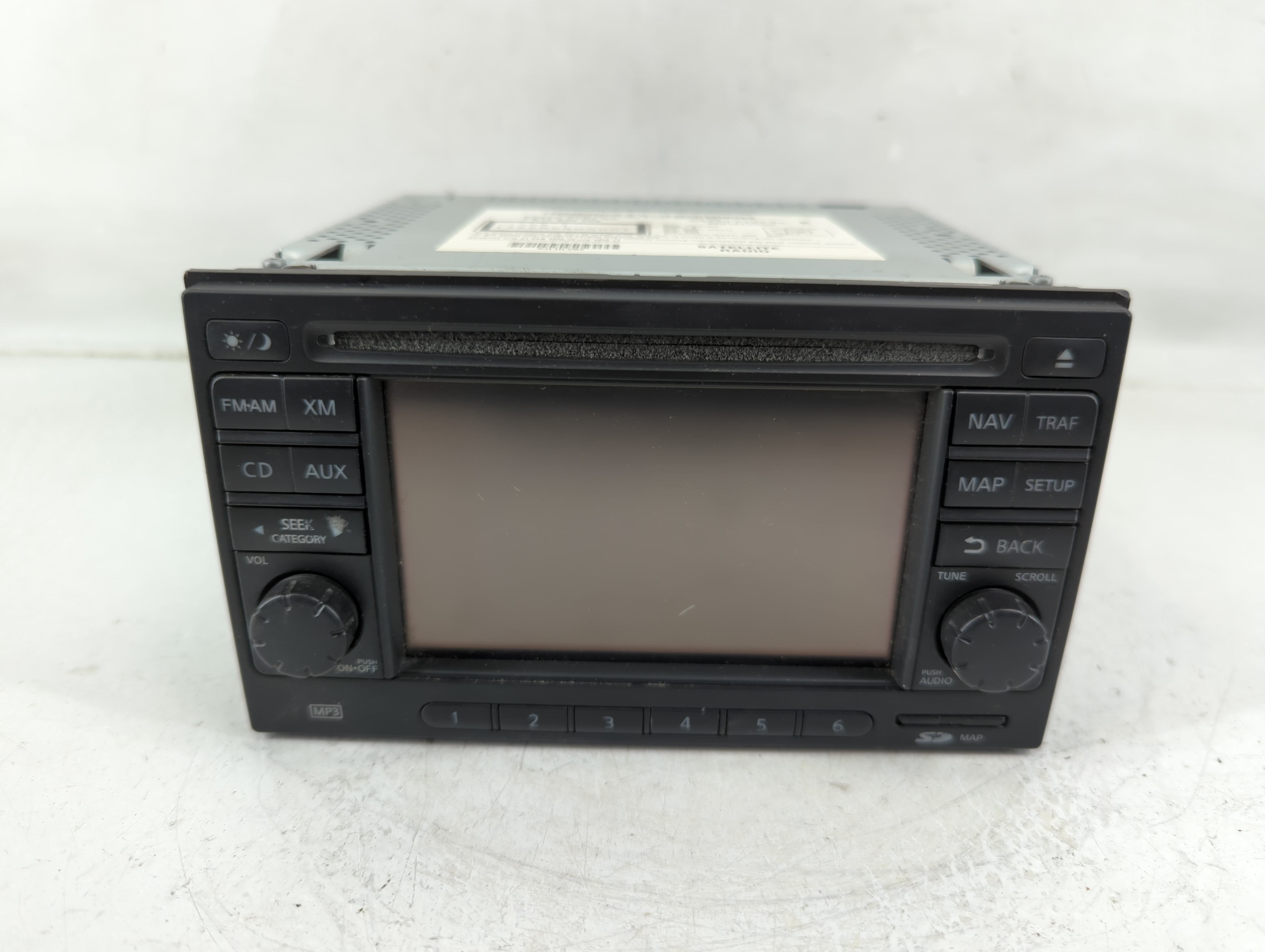 2011-2012 Nissan Rogue Am Fm Cd Player Radio Receiver 1170181 - Oemusedautoparts1.com