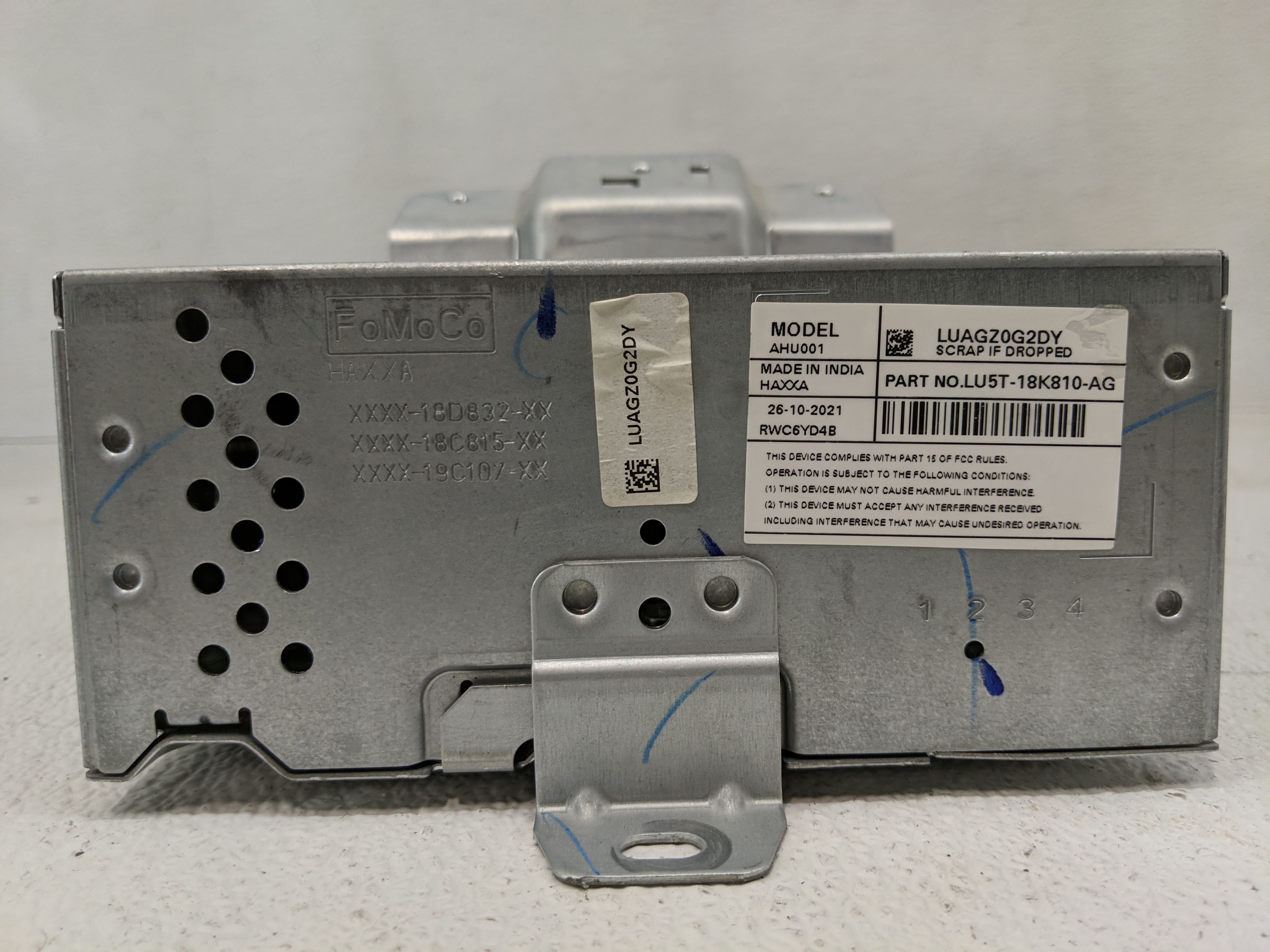 2021-2022 Ford Ecosport Am Fm Cd Player Radio Receiver 1170267 - Oemusedautoparts1.com