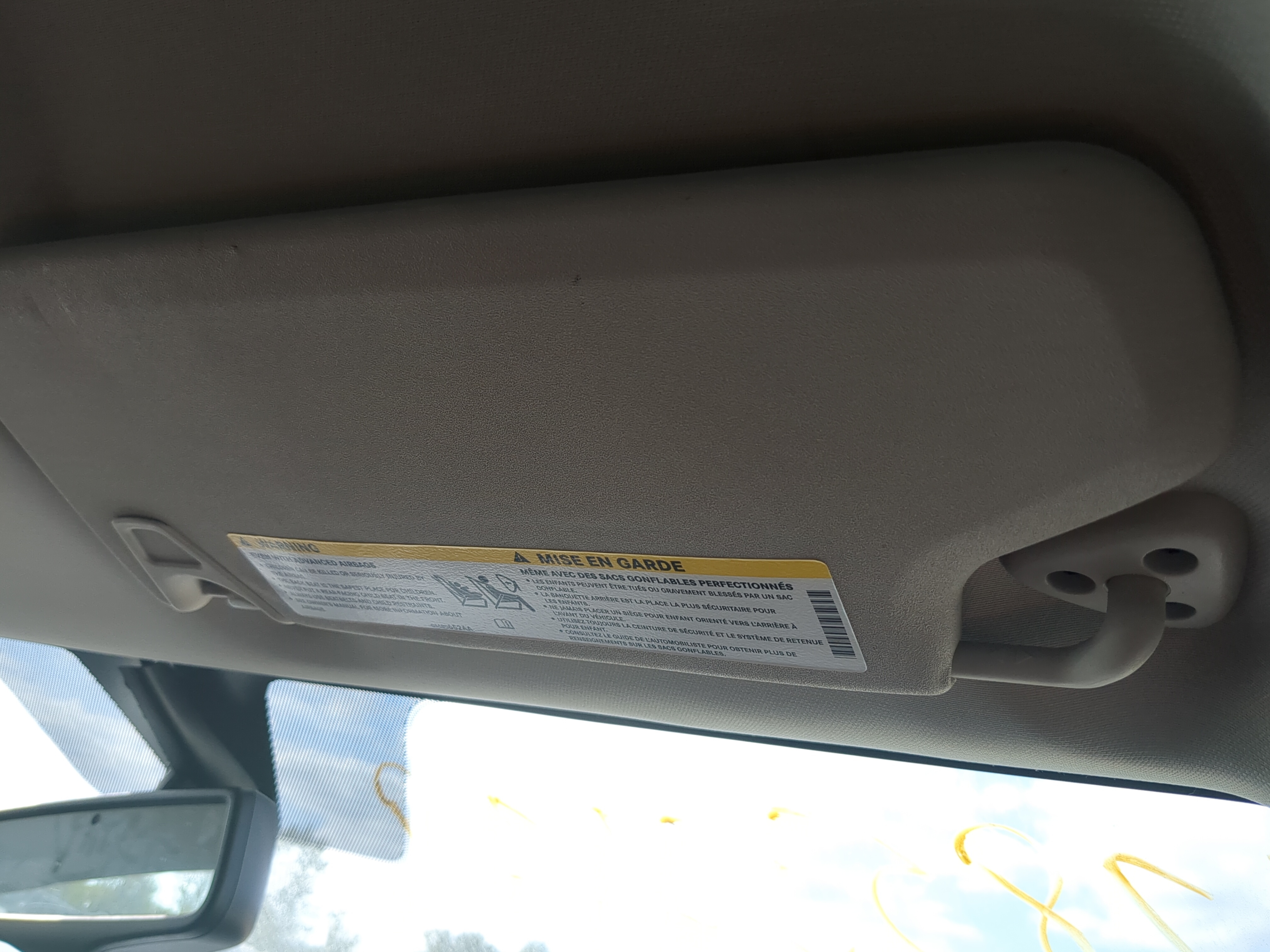 2011-2020 Dodge Journey Passenger Sun Visor Mirror Right Sunvisor 1170368 - Oemusedautoparts1.com