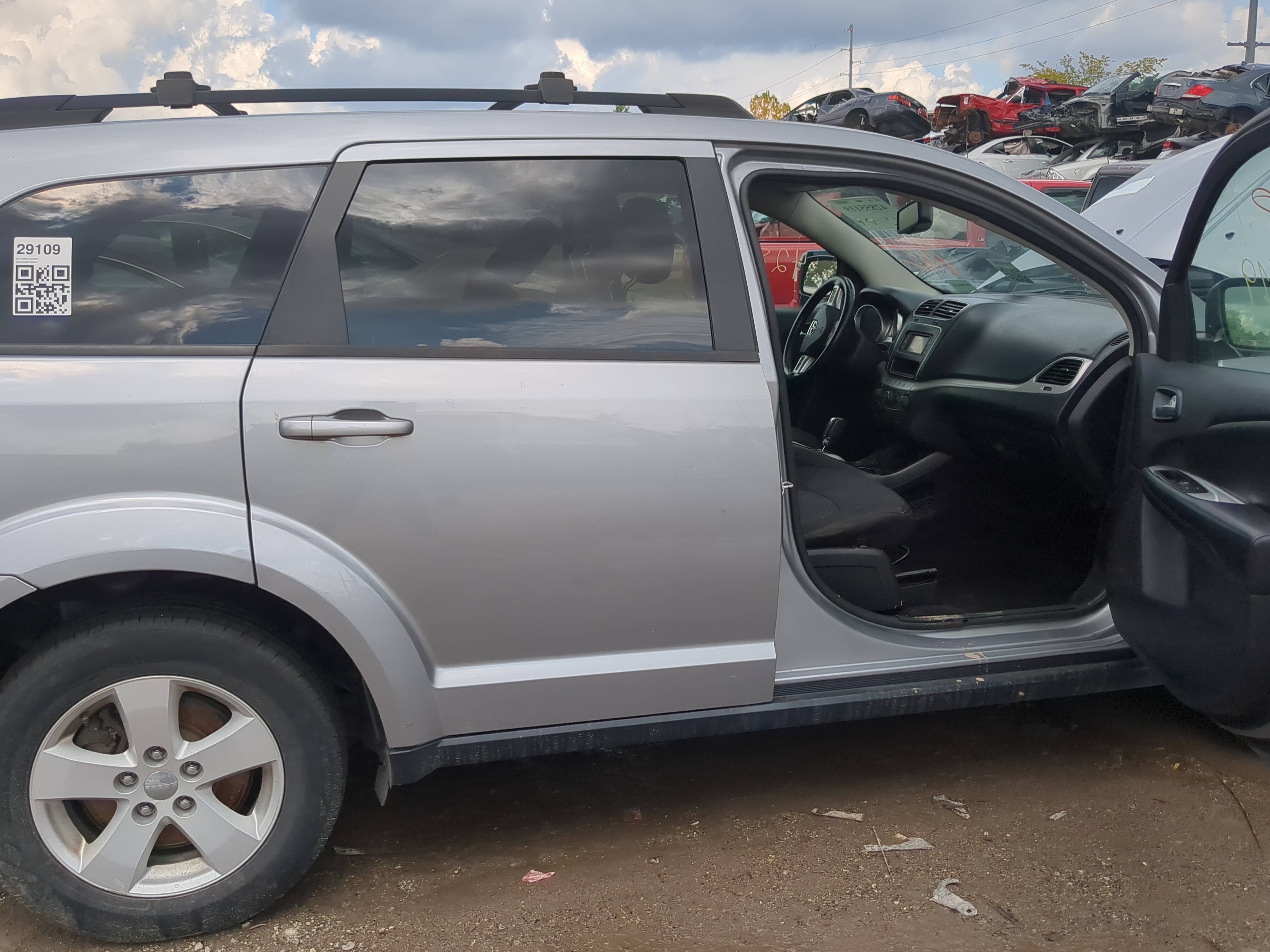 2015 Dodge Journey Passenger Rear Door Oem 1170446 - Oemusedautoparts1.com