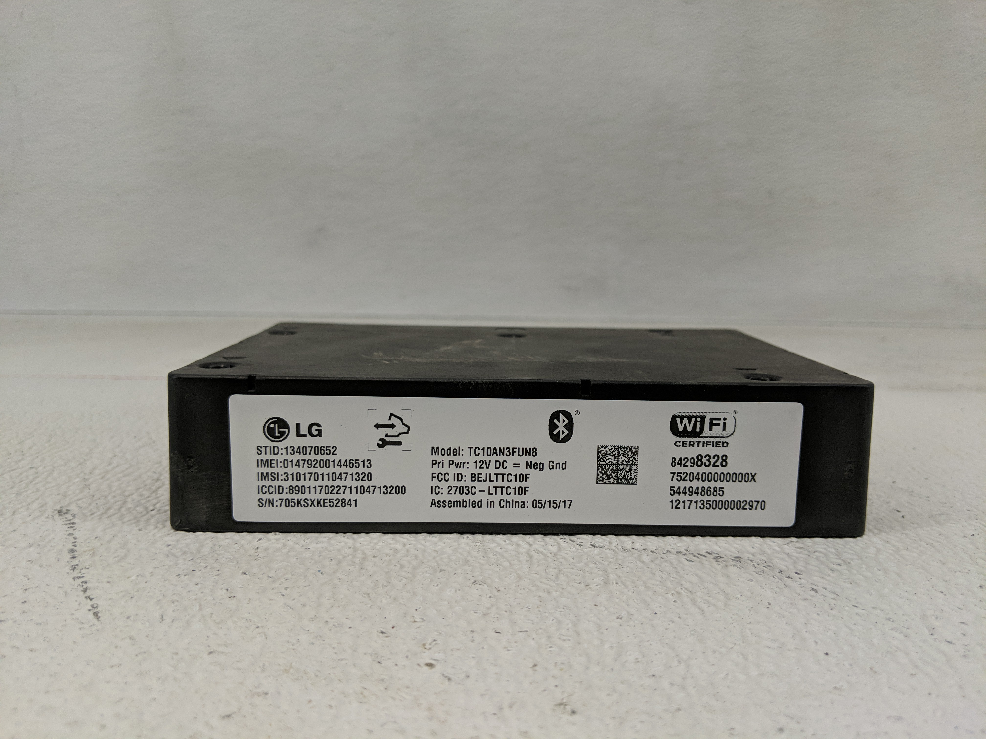 2018-2018 Chevrolet Equinox Telematics Control Module 84298328 1170646 - Oemusedautoparts1.com