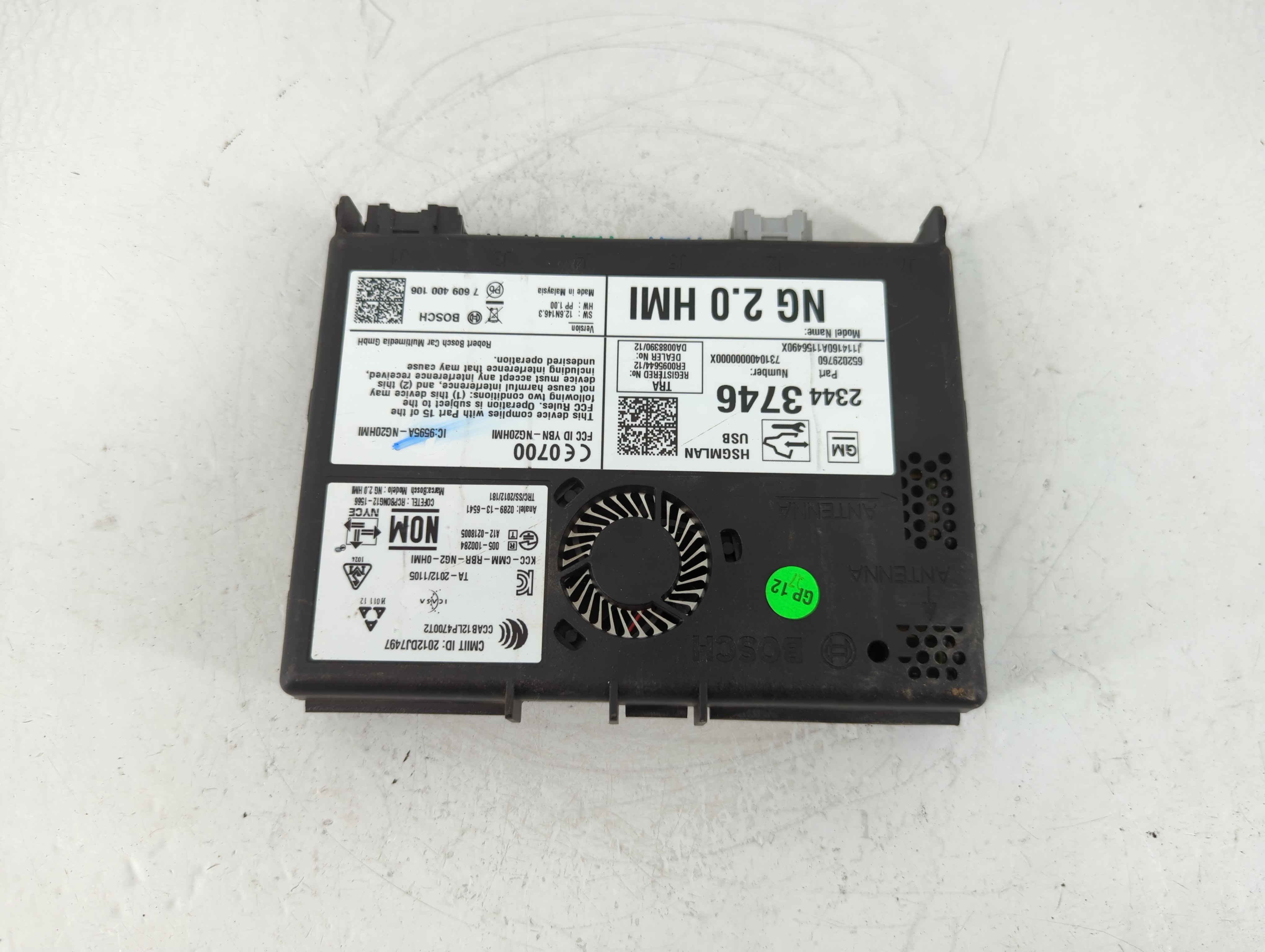2014-2014 Chevrolet Silverado 1500 Am Fm Cd Player Radio Receiver 1170665 - Oemusedautoparts1.com