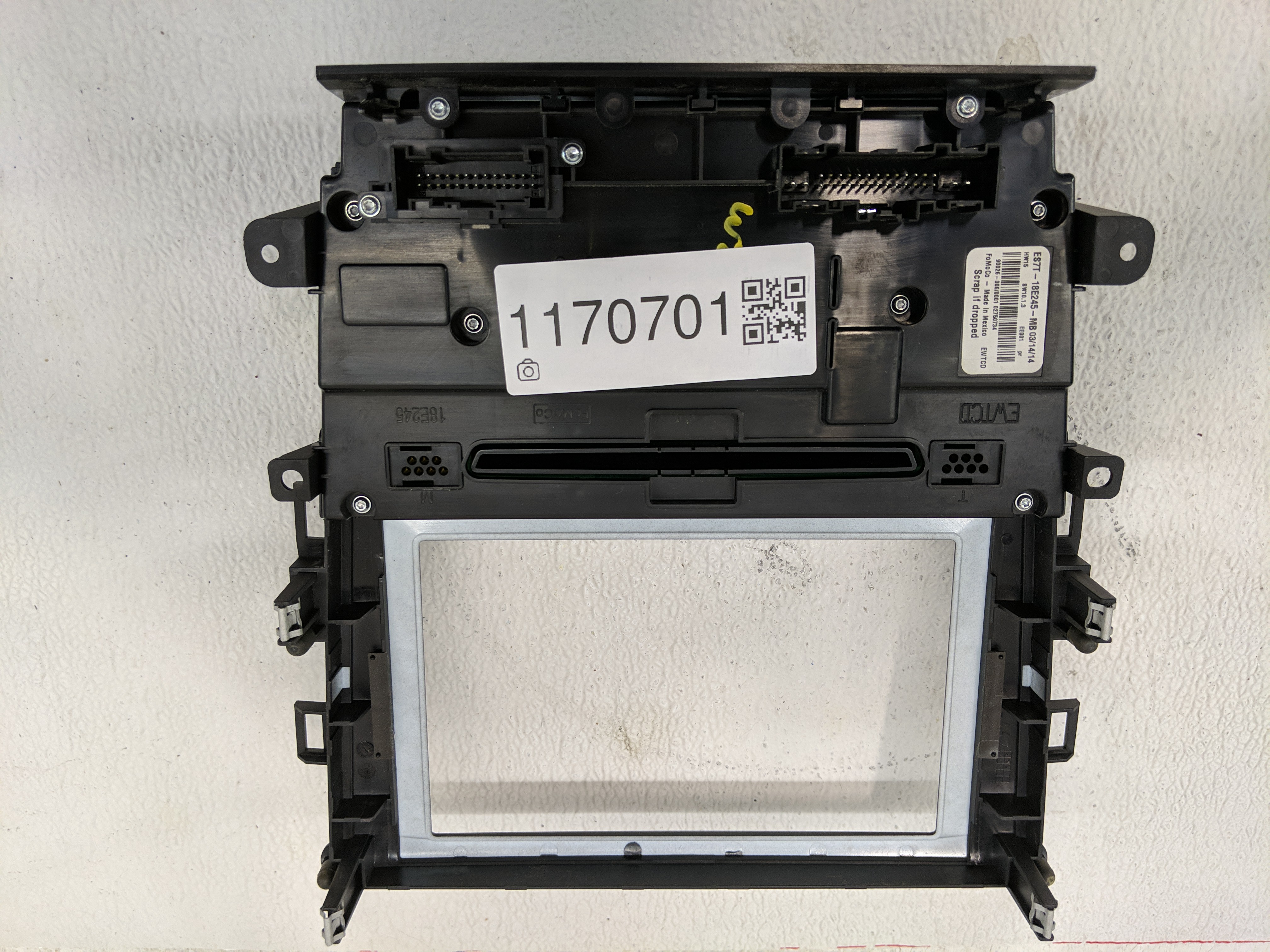 Picture of 2014 Ford Fusion Ac Heater Climate Control Es7t-18e245-mb|es7t-18e245-pa 1170701