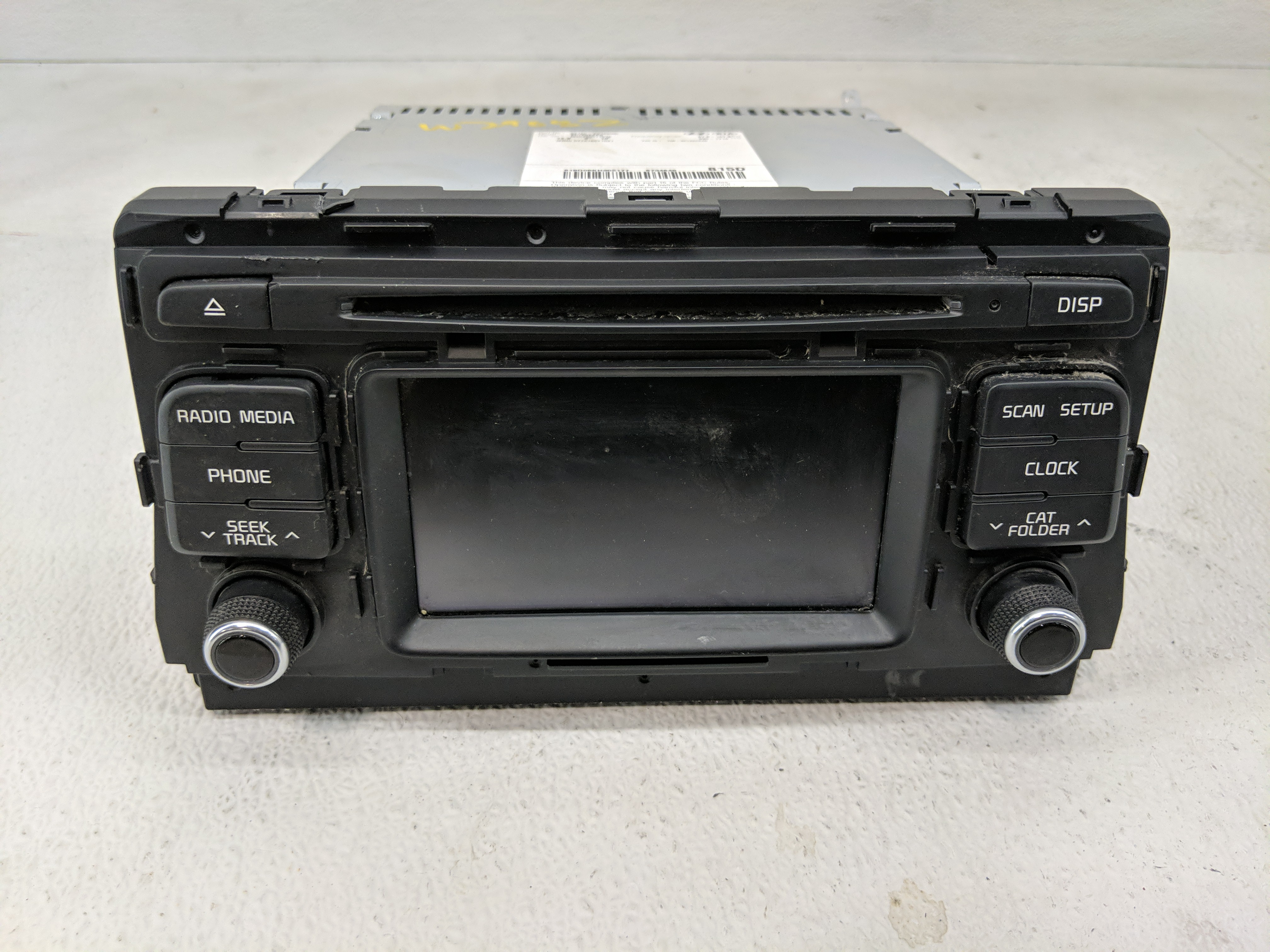 2017-2018 Kia Optima Am Fm Cd Player Radio Receiver 1170705 - Oemusedautoparts1.com