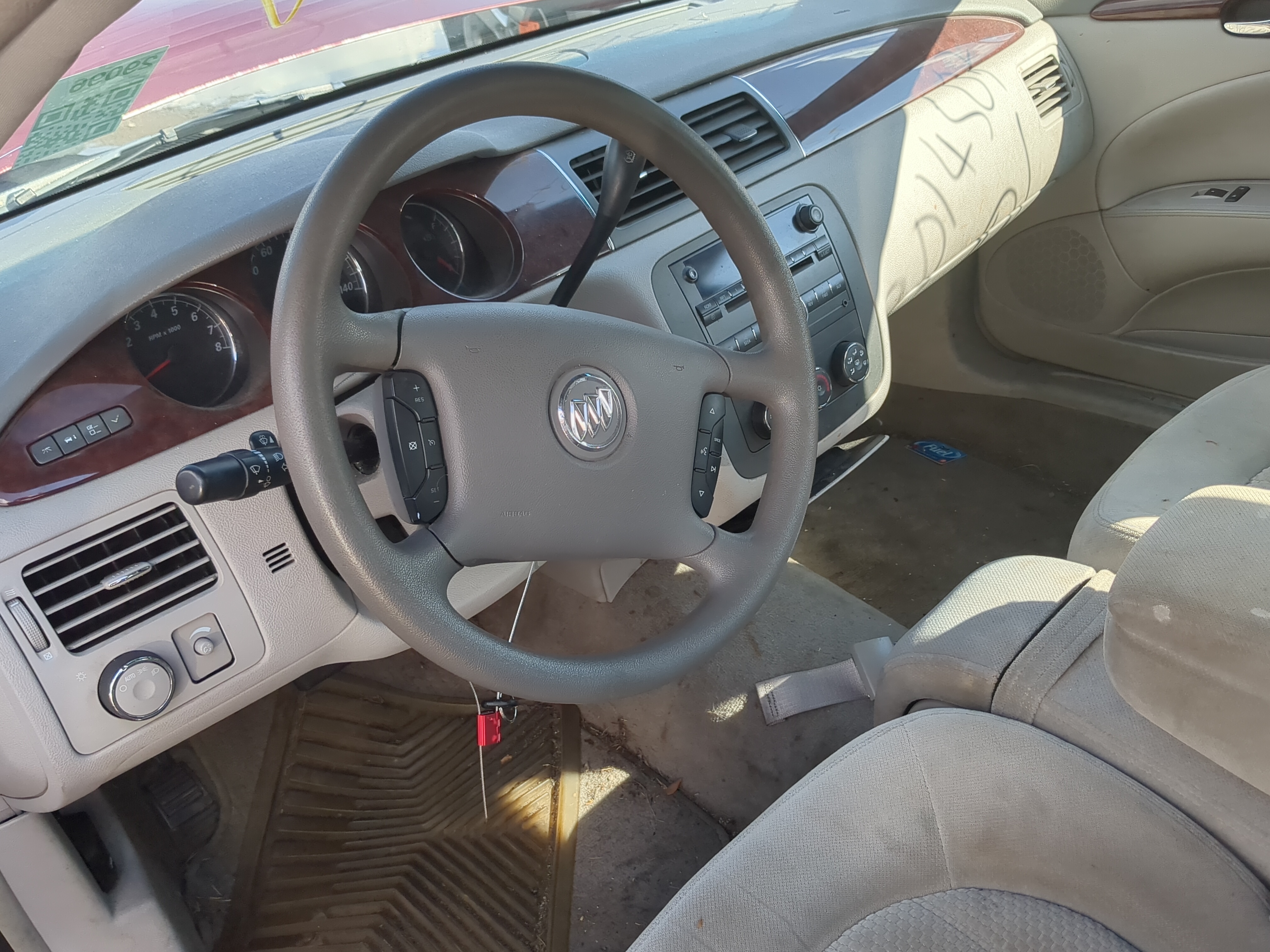 2007-2011 Buick Lucerne Air Bag Driver Left Steering Wheel Mounted 1170970 - Oemusedautoparts1.com