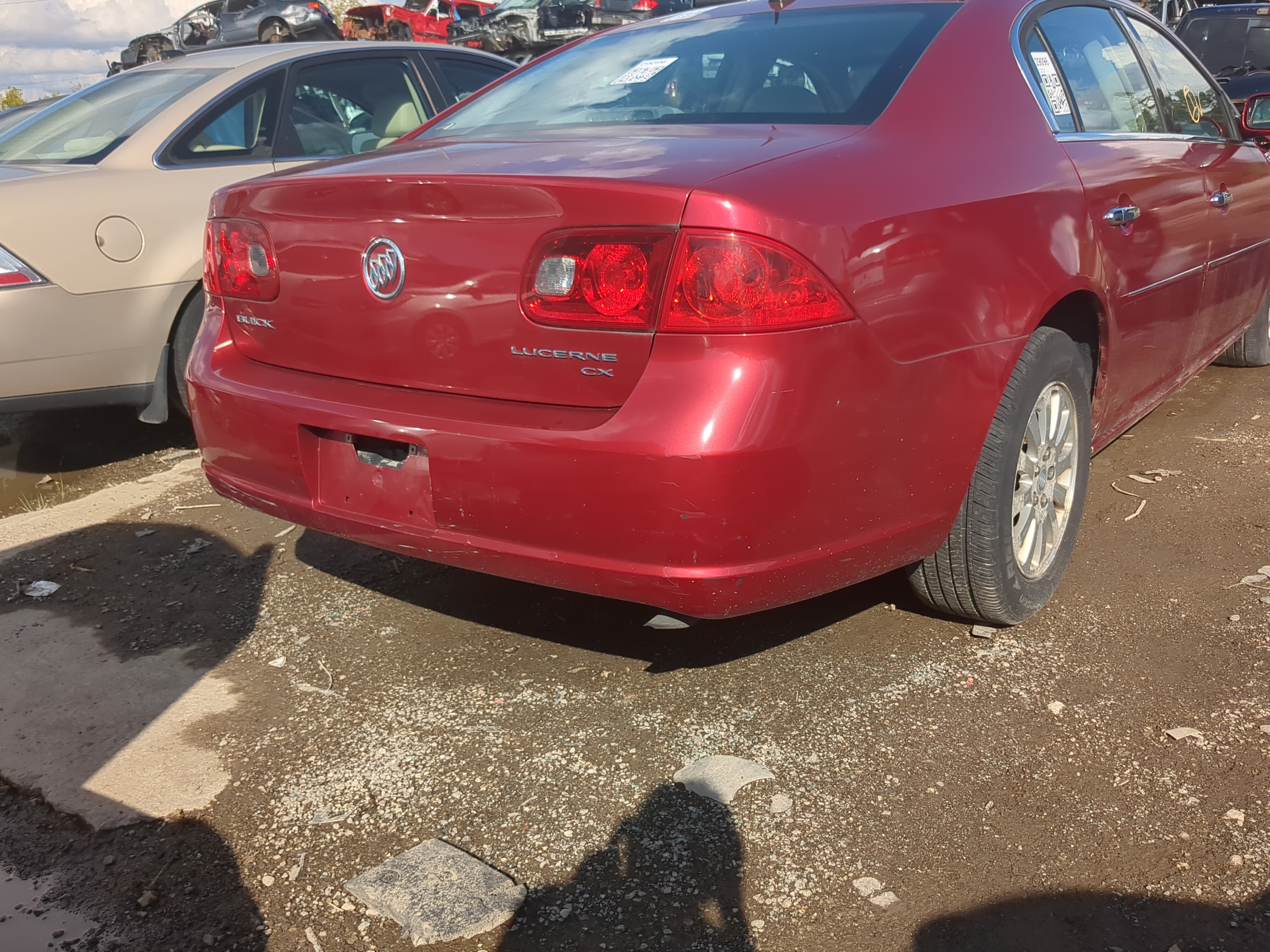 2006-2009 Buick Lucerne Rear Bumper Assembly Oem 1171013 - Oemusedautoparts1.com