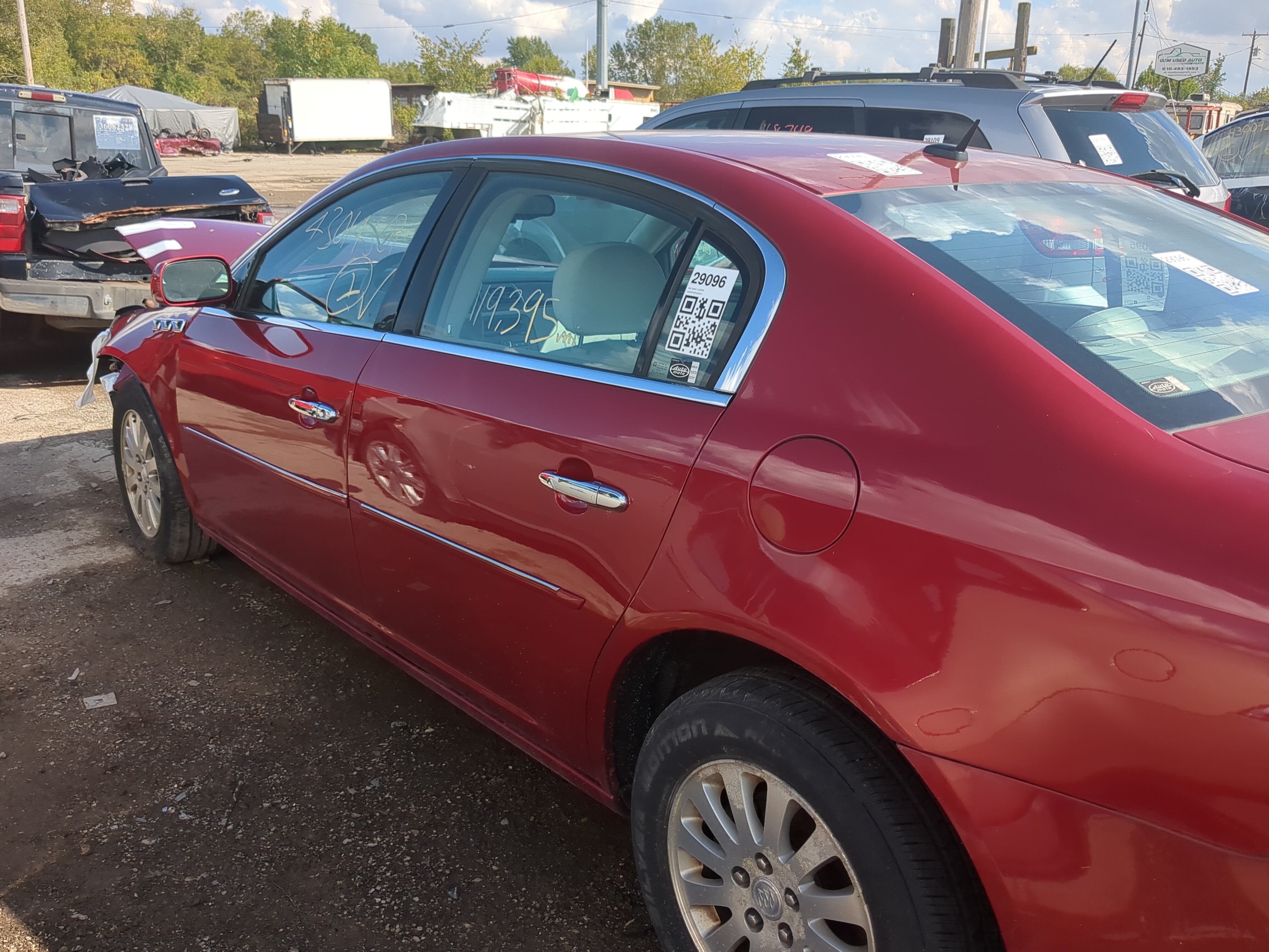 2006-2011 Buick Lucerne Driver Rear Door Oem 1171019 - Oemusedautoparts1.com