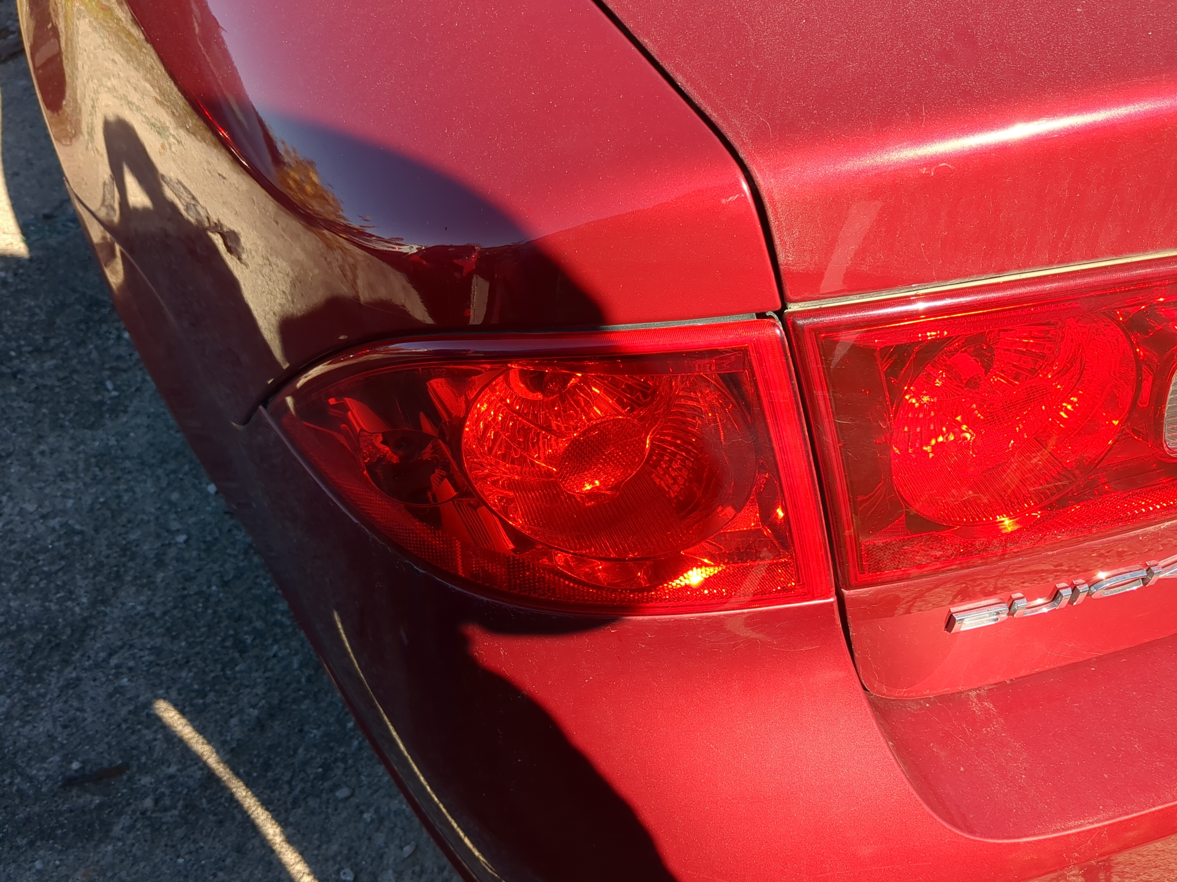 Picture of 2006-2011 Buick Lucerne Driver Left Side Tail Light Taillight Oem 1171033