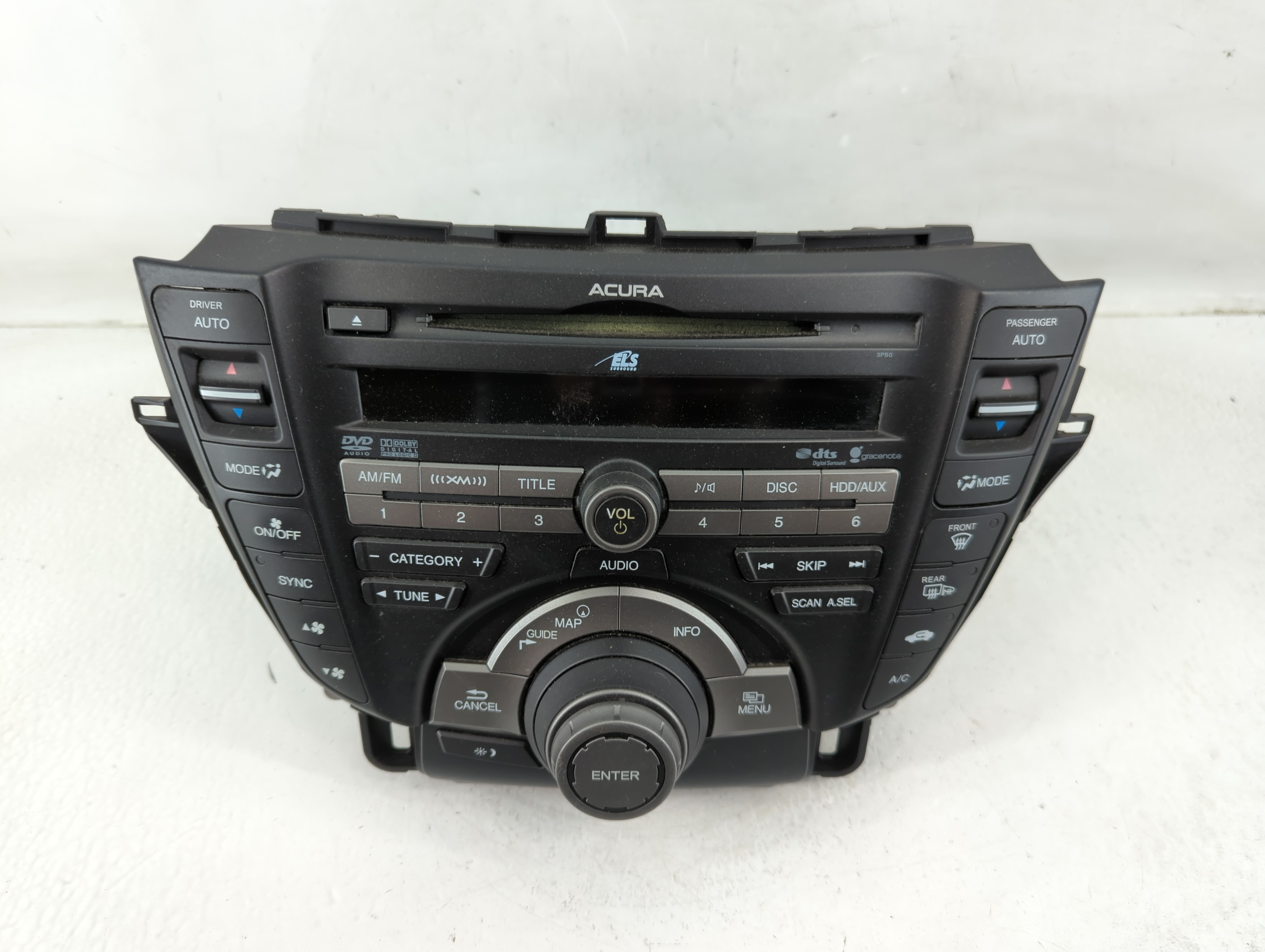 2010-2011 Acura Tl Am Fm Cd Player Radio Receiver 1171126 - Oemusedautoparts1.com
