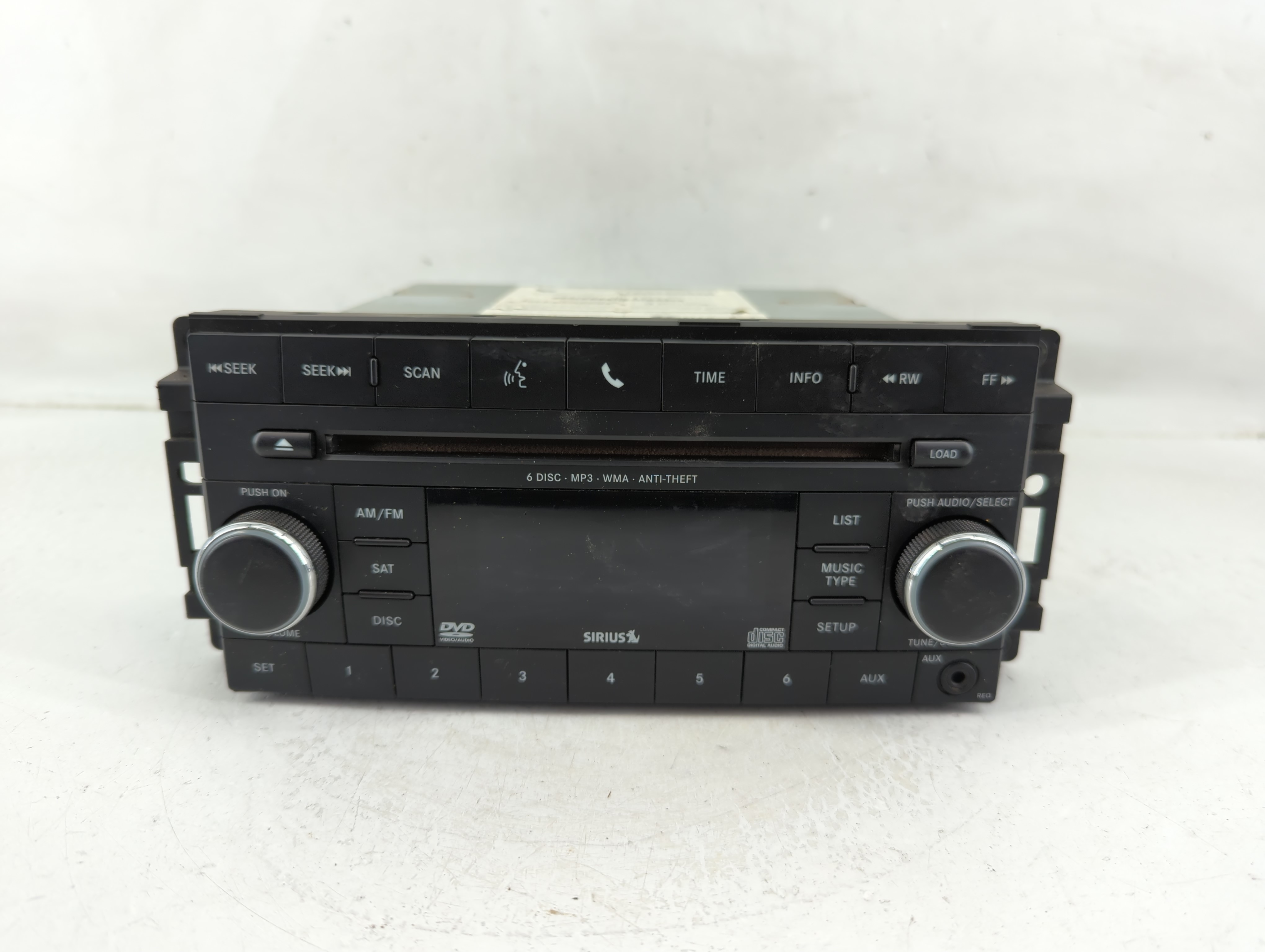 2011-2012 Jeep Patriot Am Fm Cd Player Radio Receiver 1171146 - Oemusedautoparts1.com