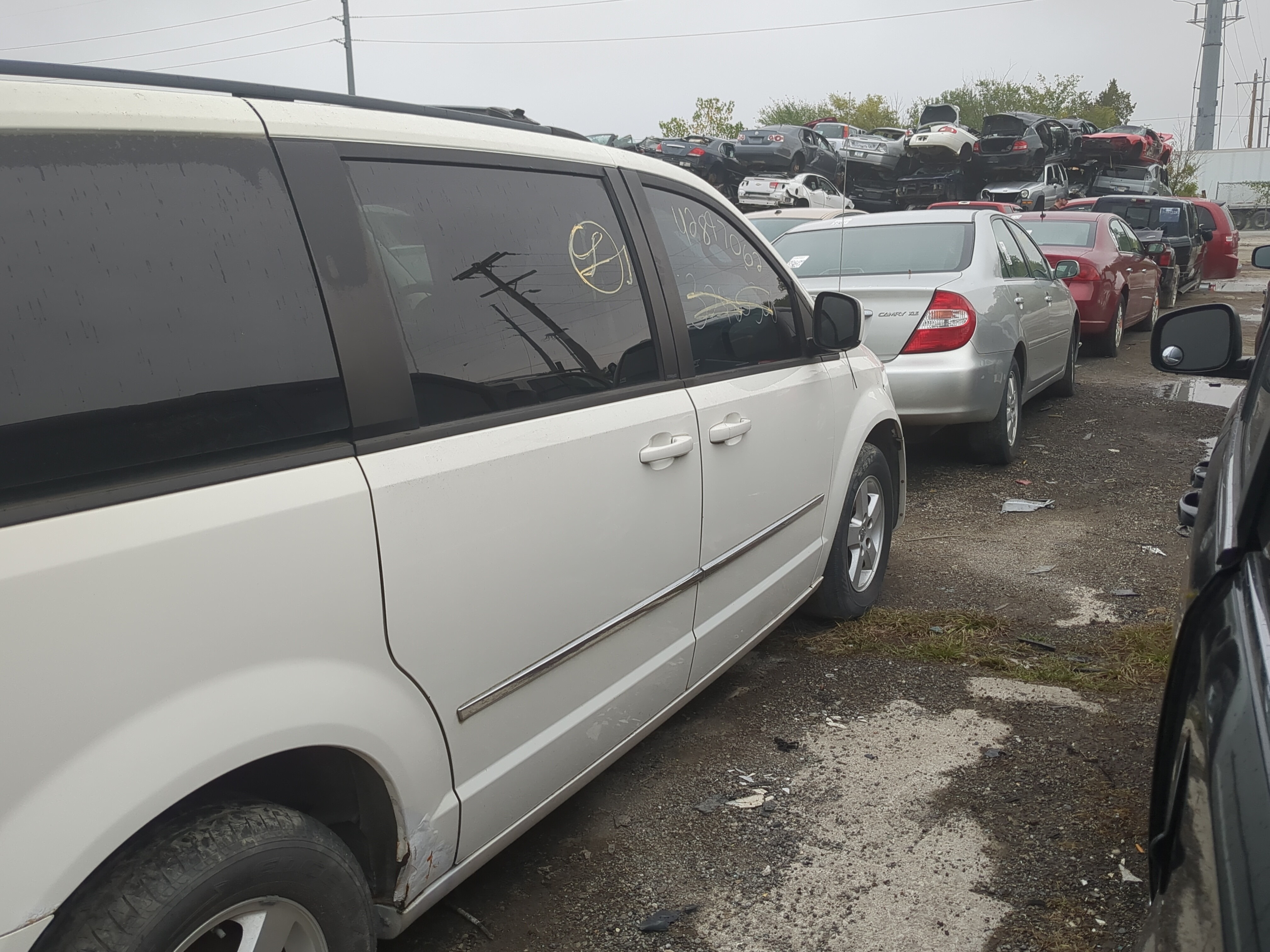 2008-2020 Dodge Grand Caravan Passenger Rear Door Oem 1171273 - Oemusedautoparts1.com