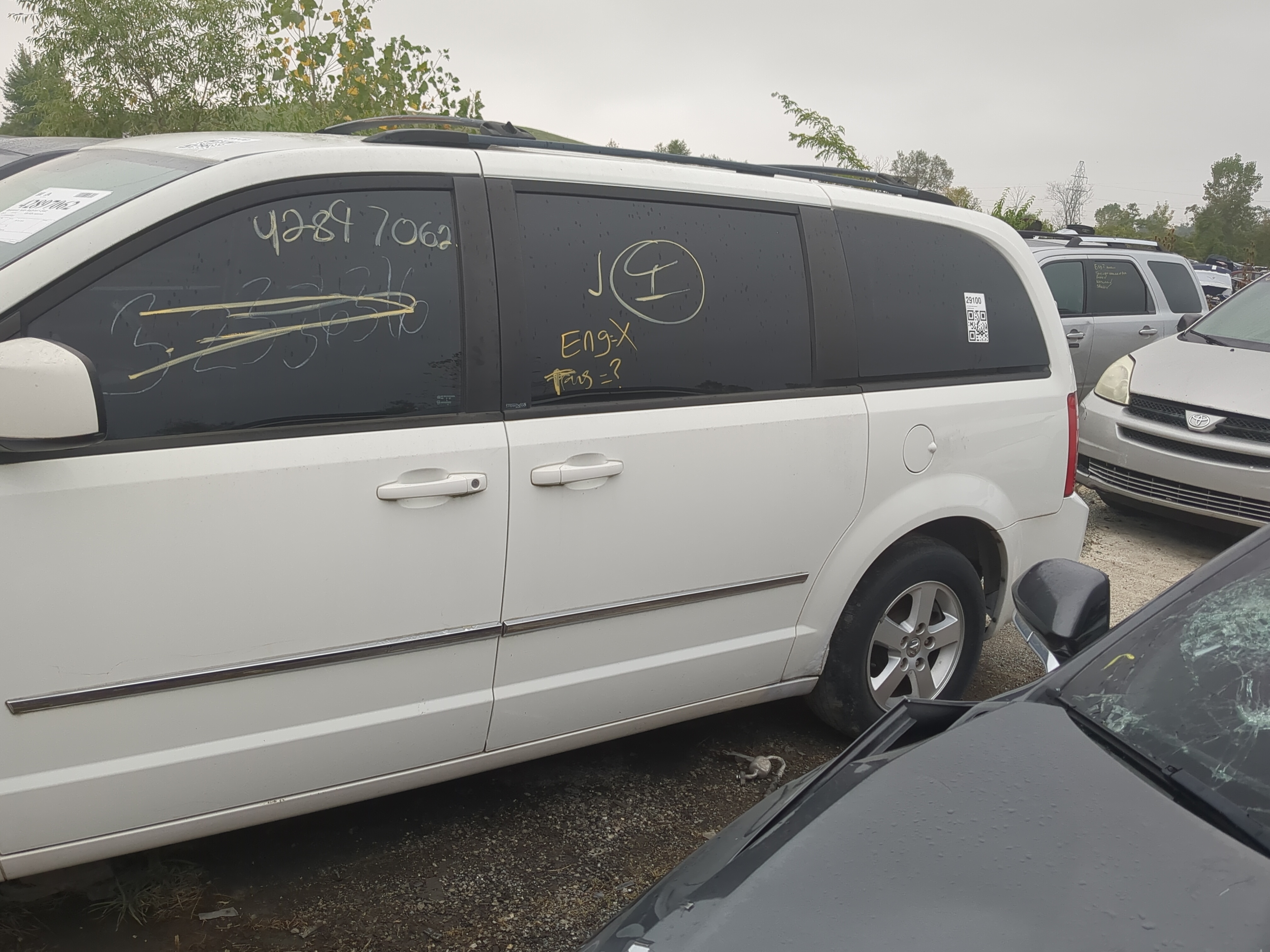 2008-2020 Dodge Grand Caravan Driver Rear Door Oem 1171345 - Oemusedautoparts1.com