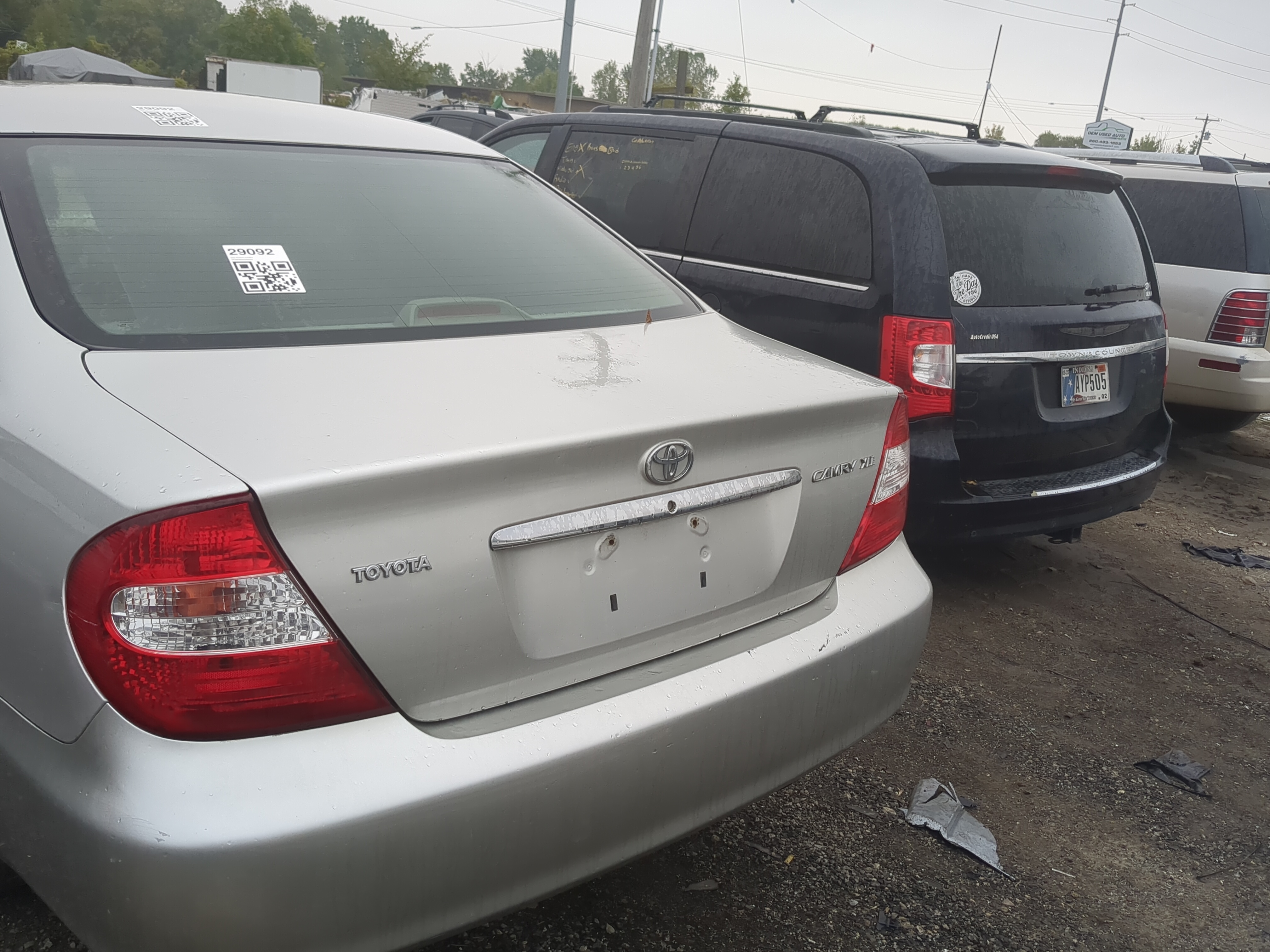 2002-2006 Toyota Camry Trunk/decklid/hatch/tailgate Oem 1171570 - Oemusedautoparts1.com