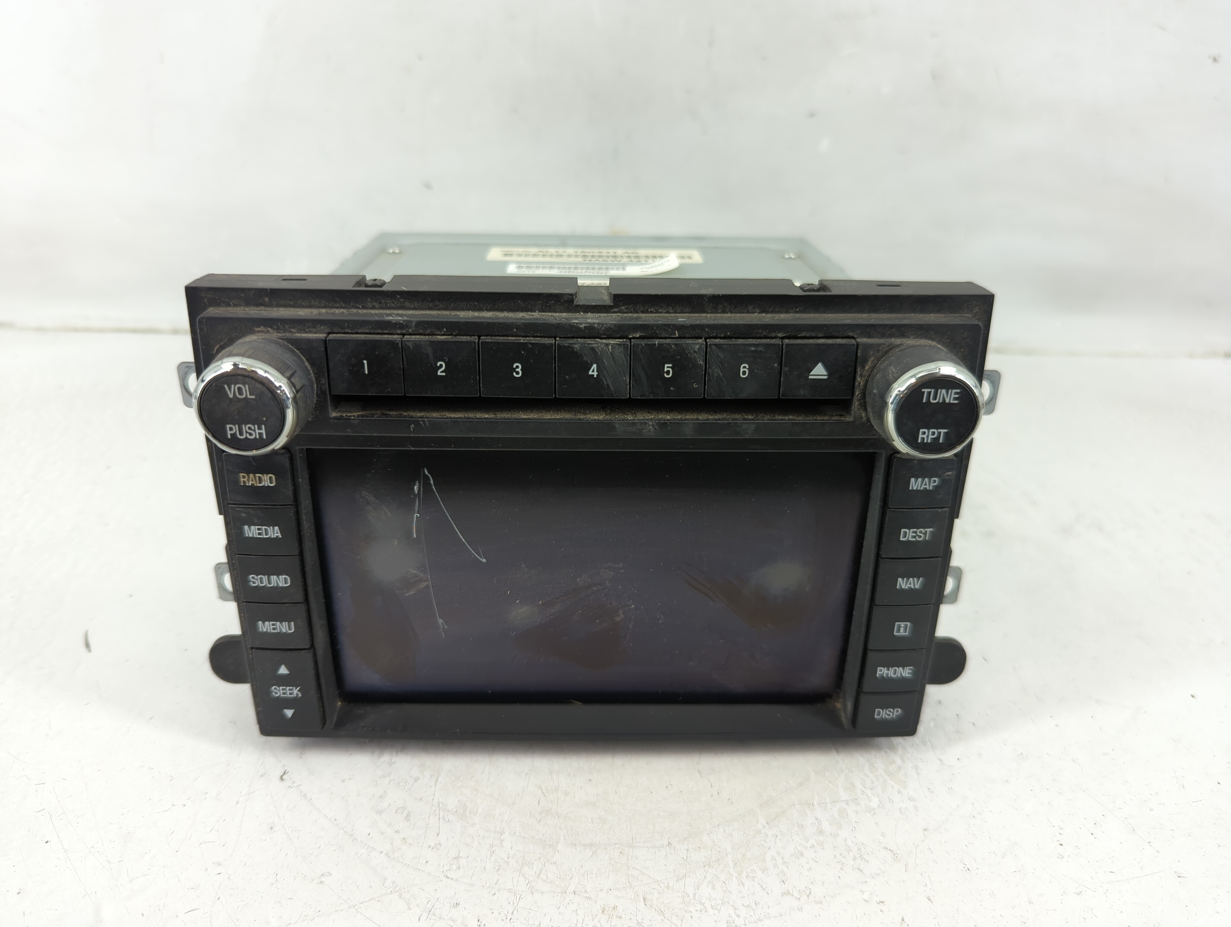 2010-2010 Ford Edge Am Fm Cd Player Radio Receiver 1171985 - Oemusedautoparts1.com
