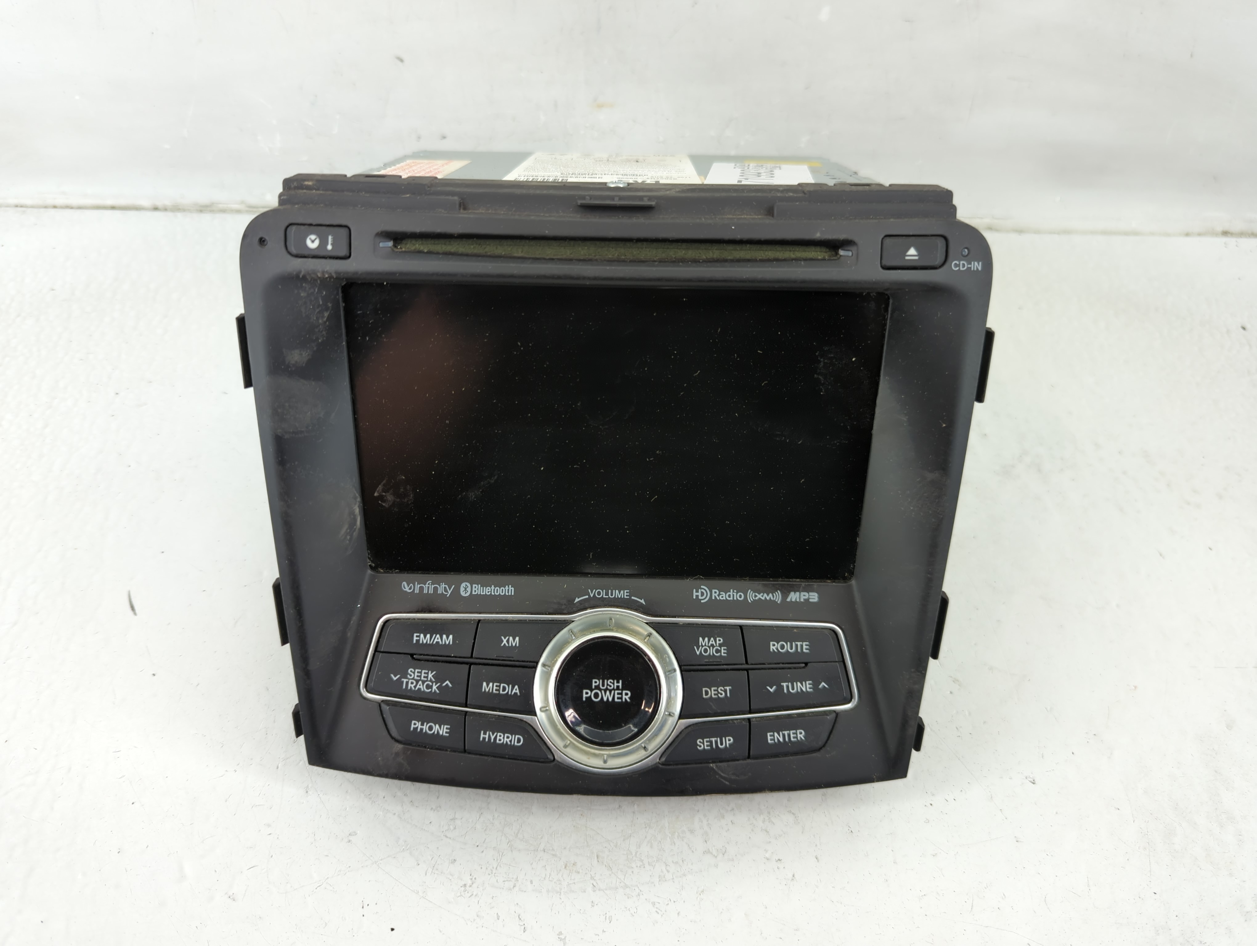 2011-2012 Hyundai Sonata Am Fm Cd Player Radio Receiver 1171993 - Oemusedautoparts1.com
