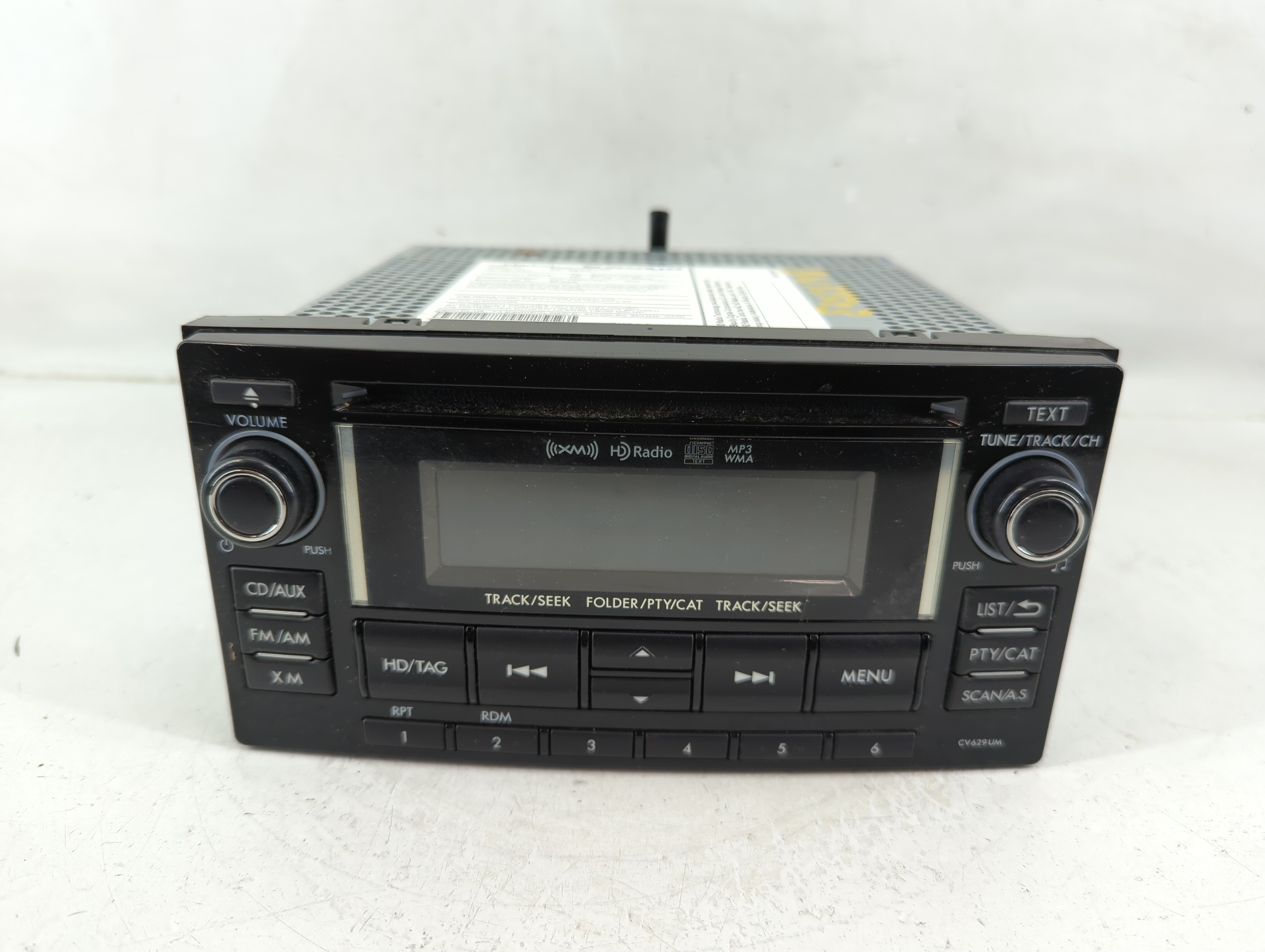 2015-2015 Subaru Wrx Am Fm Cd Player Radio Receiver 1172000 - Oemusedautoparts1.com