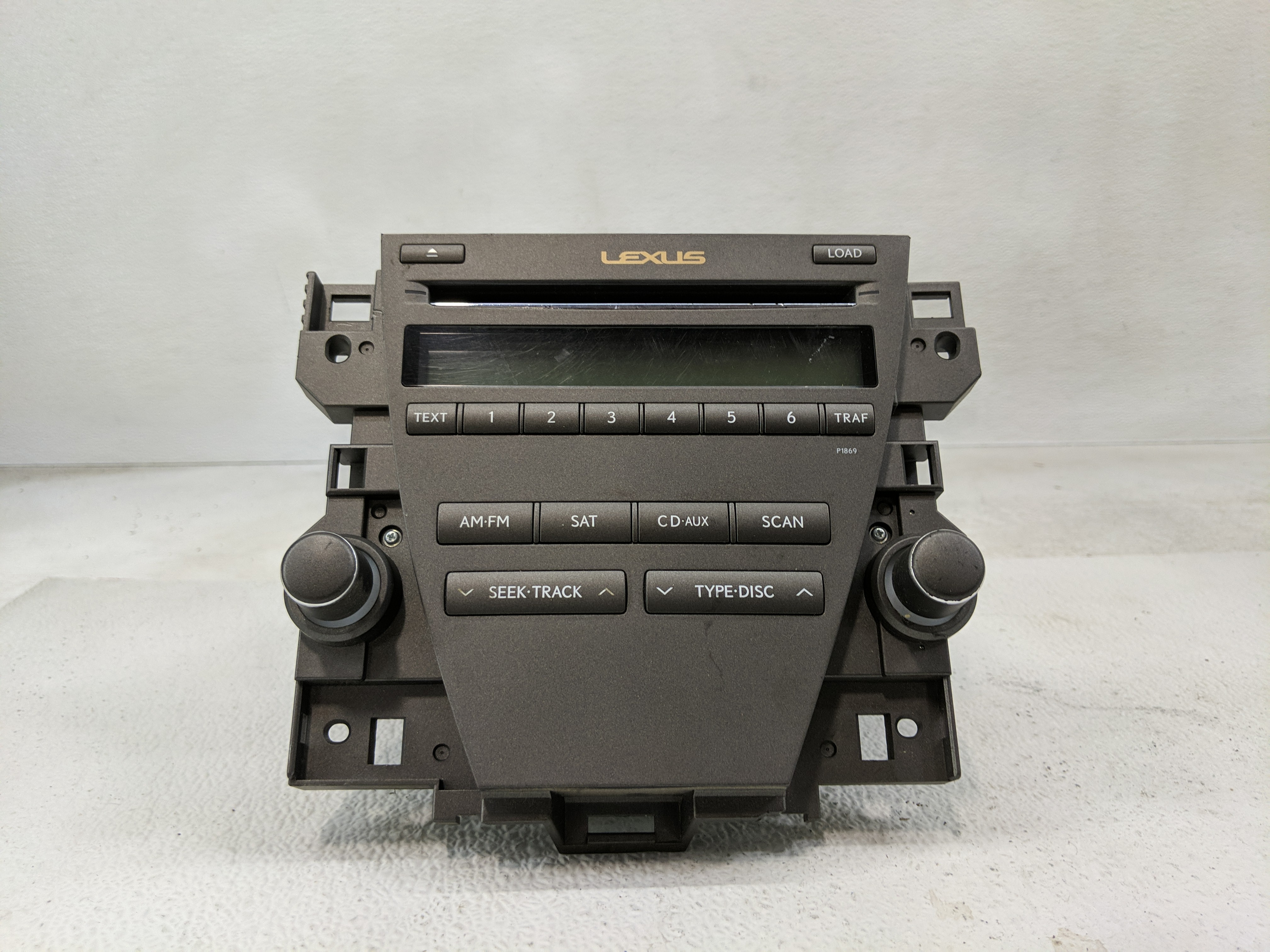 2010-2012 Lexus Es350 Am Fm Cd Player Radio Receiver 1172226 - Oemusedautoparts1.com