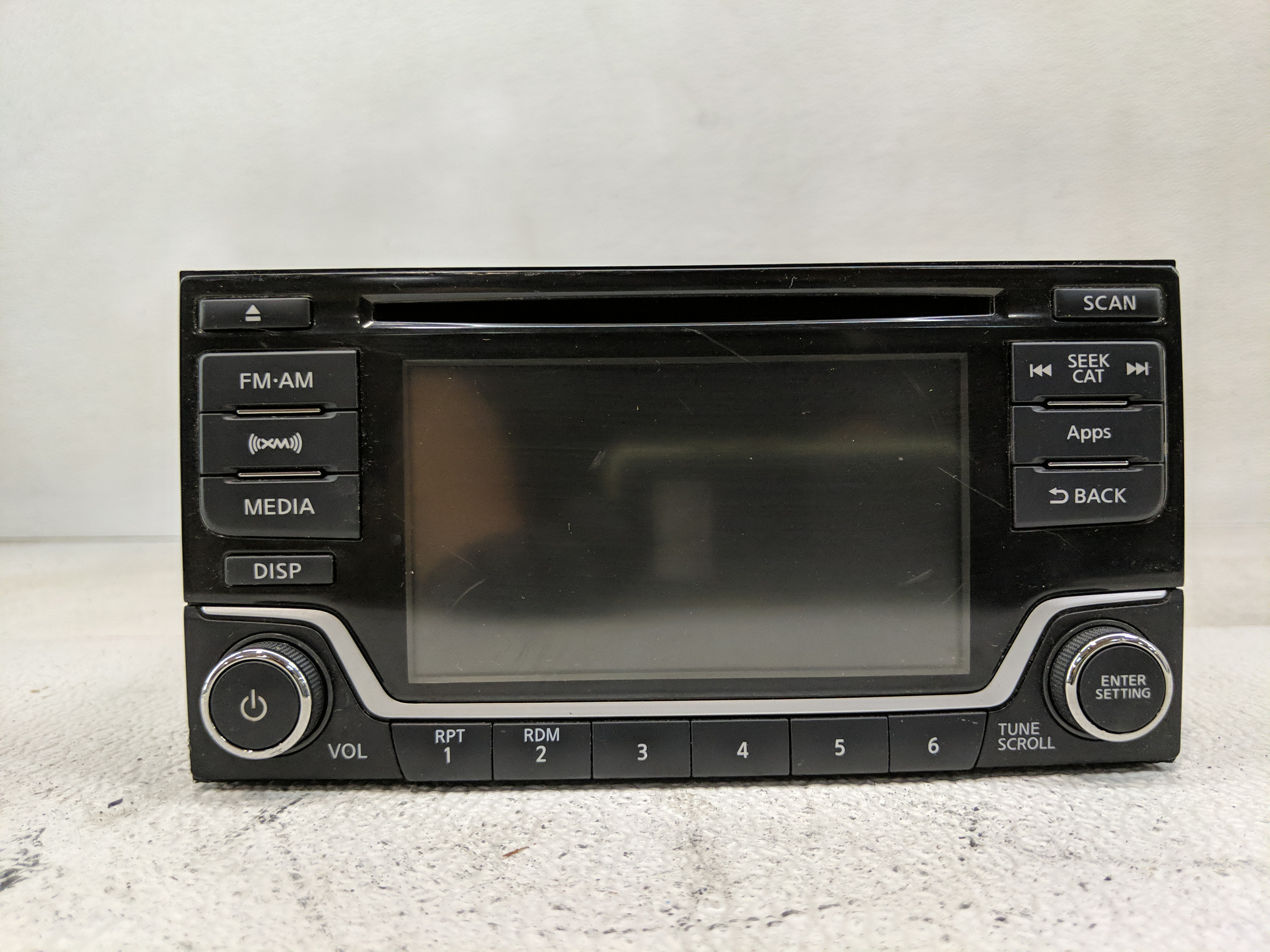 2015-2015 Nissan Sentra Am Fm Cd Player Radio Receiver 1172268 - Oemusedautoparts1.com