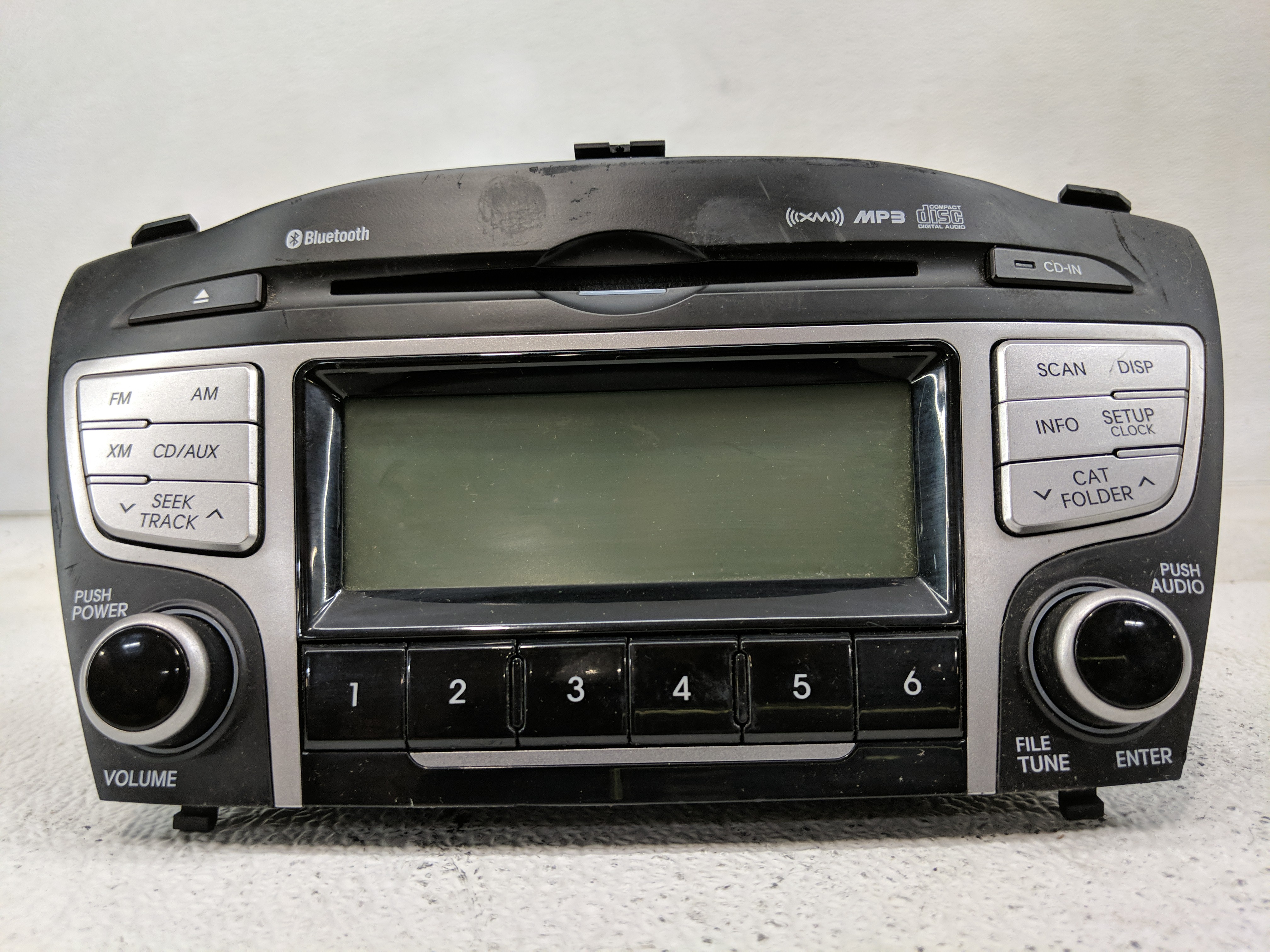 2010-2013 Hyundai Tucson Am Fm Cd Player Radio Receiver 1172287 - Oemusedautoparts1.com