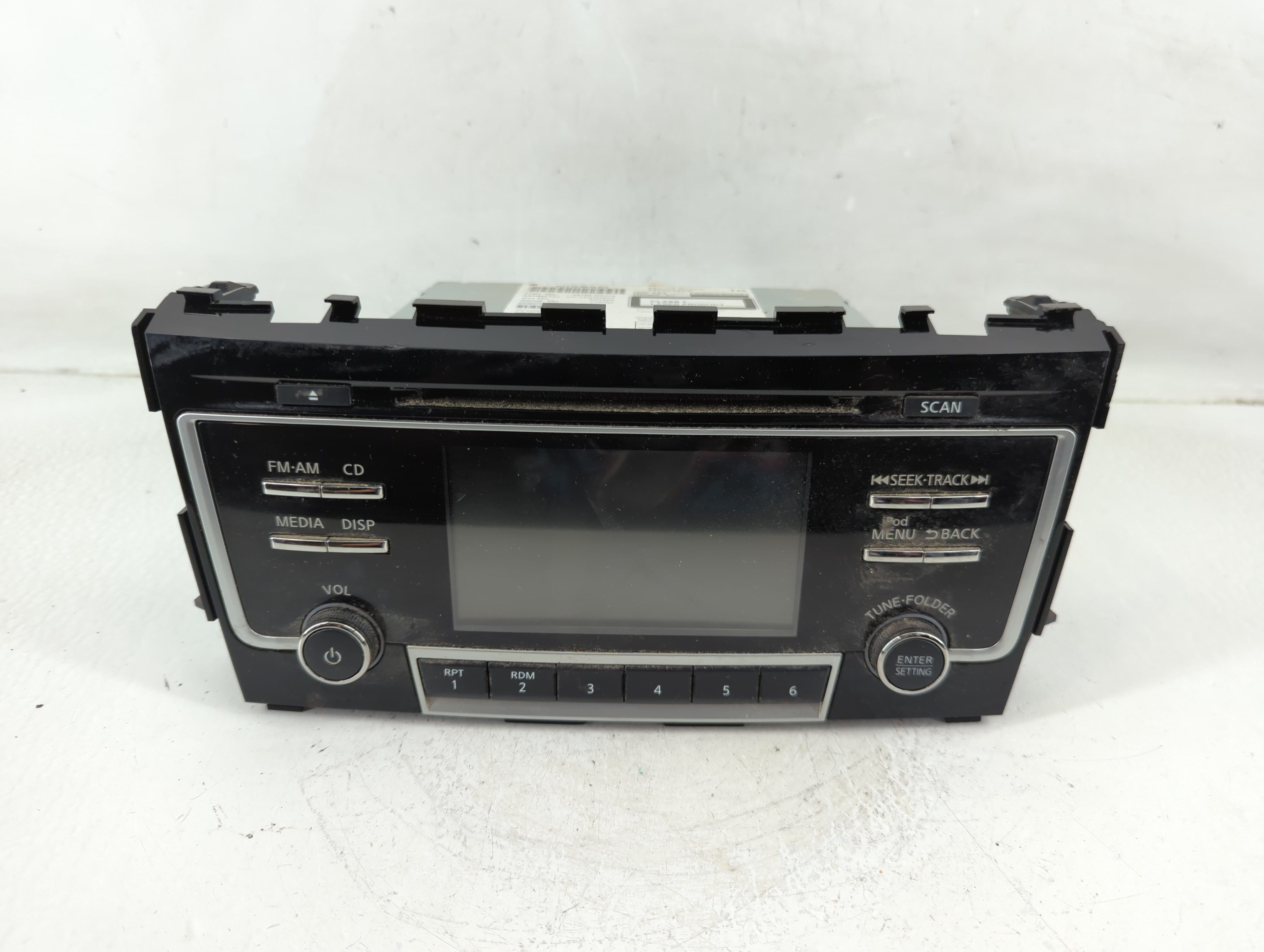 2018-2018 Nissan Altima Am Fm Cd Player Radio Receiver 1172324 - Oemusedautoparts1.com
