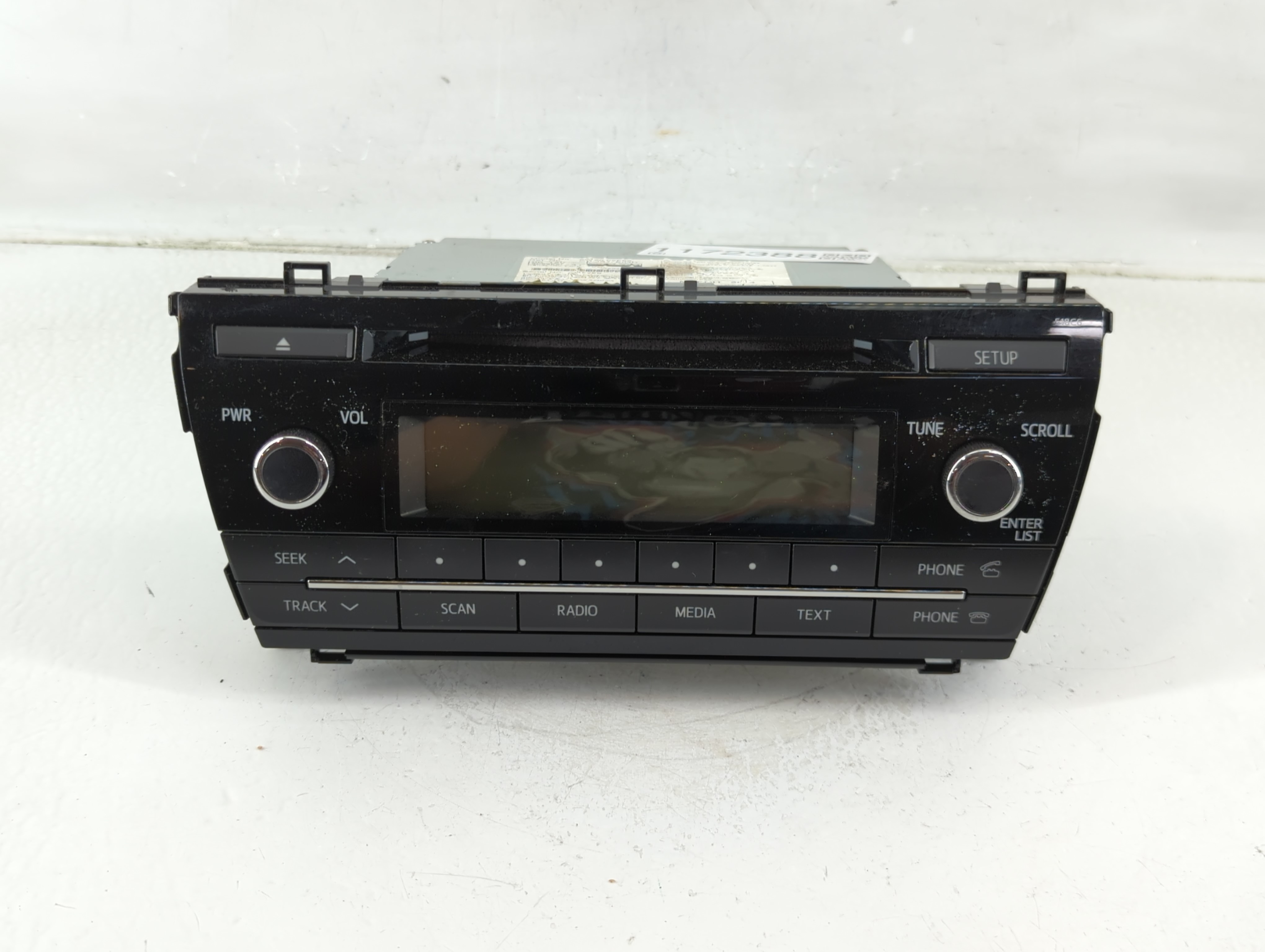 2014-2016 Toyota Corolla Am Fm Cd Player Radio Receiver 1172388 - Oemusedautoparts1.com