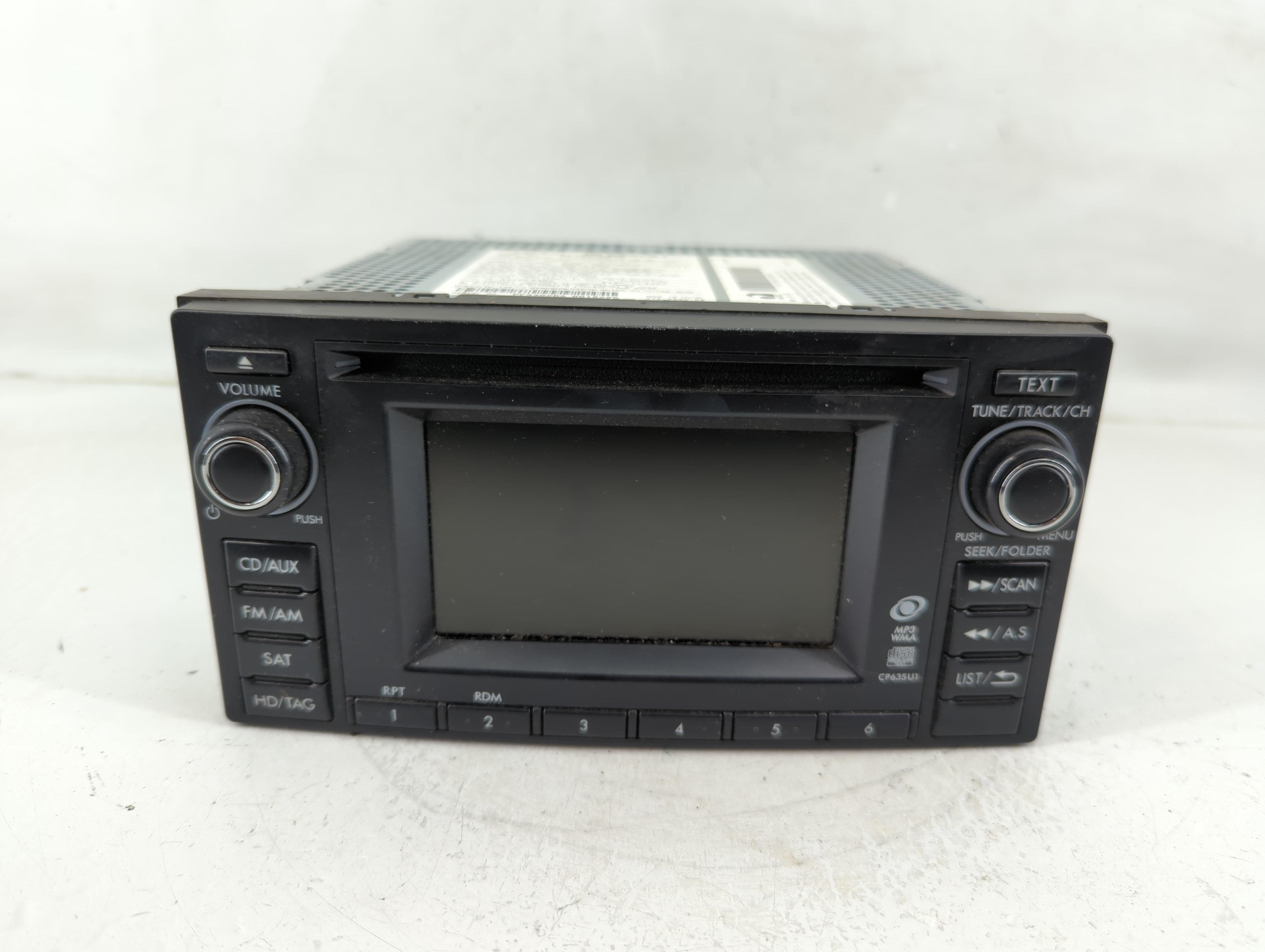 Picture of 2012 Subaru Forester Am Fm Cd Player Radio Receiver 1172423