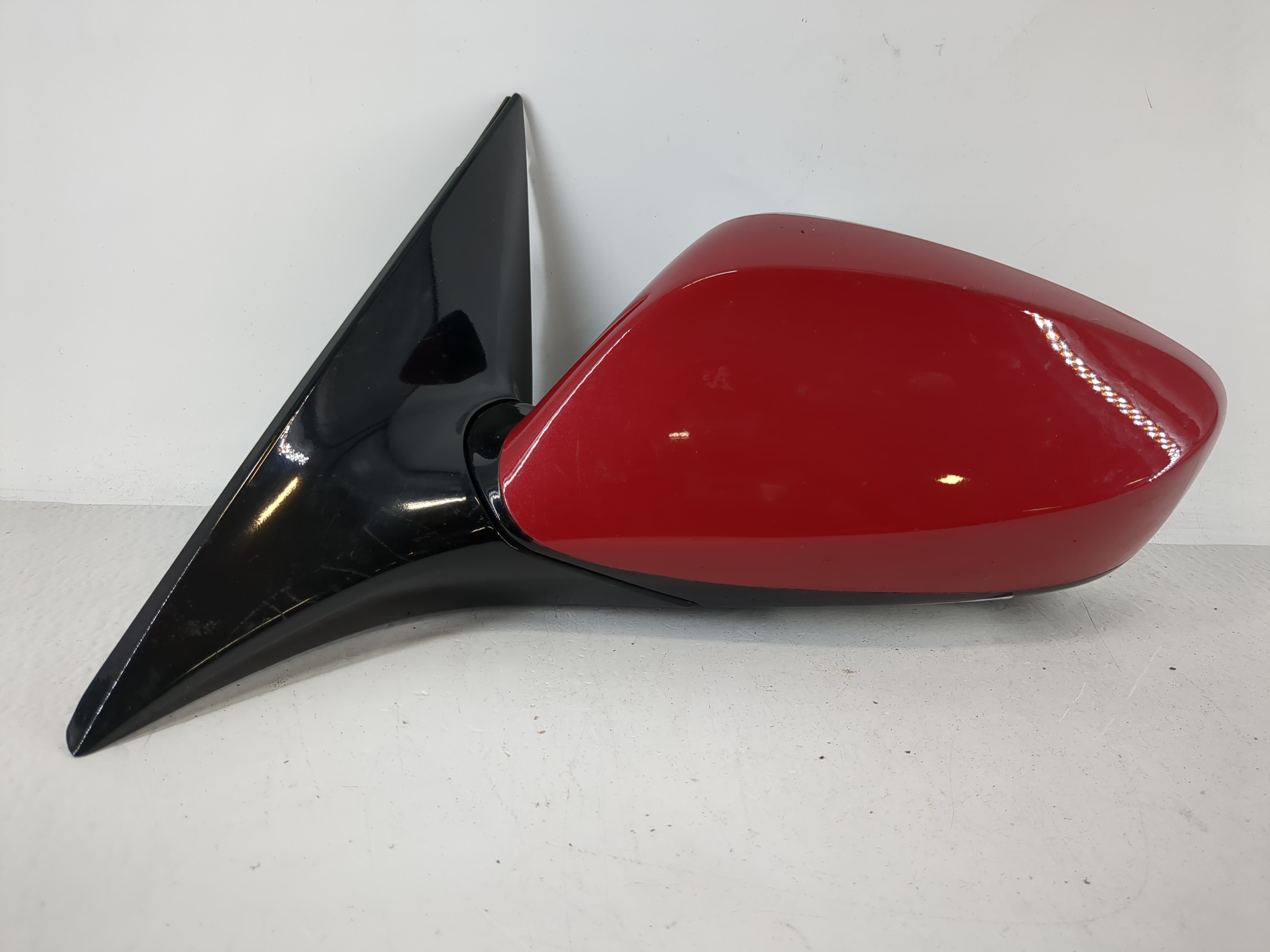 Picture of 2012-2014 Hyundai Veloster Driver Left Side View Power Door Mirror Red 1172442
