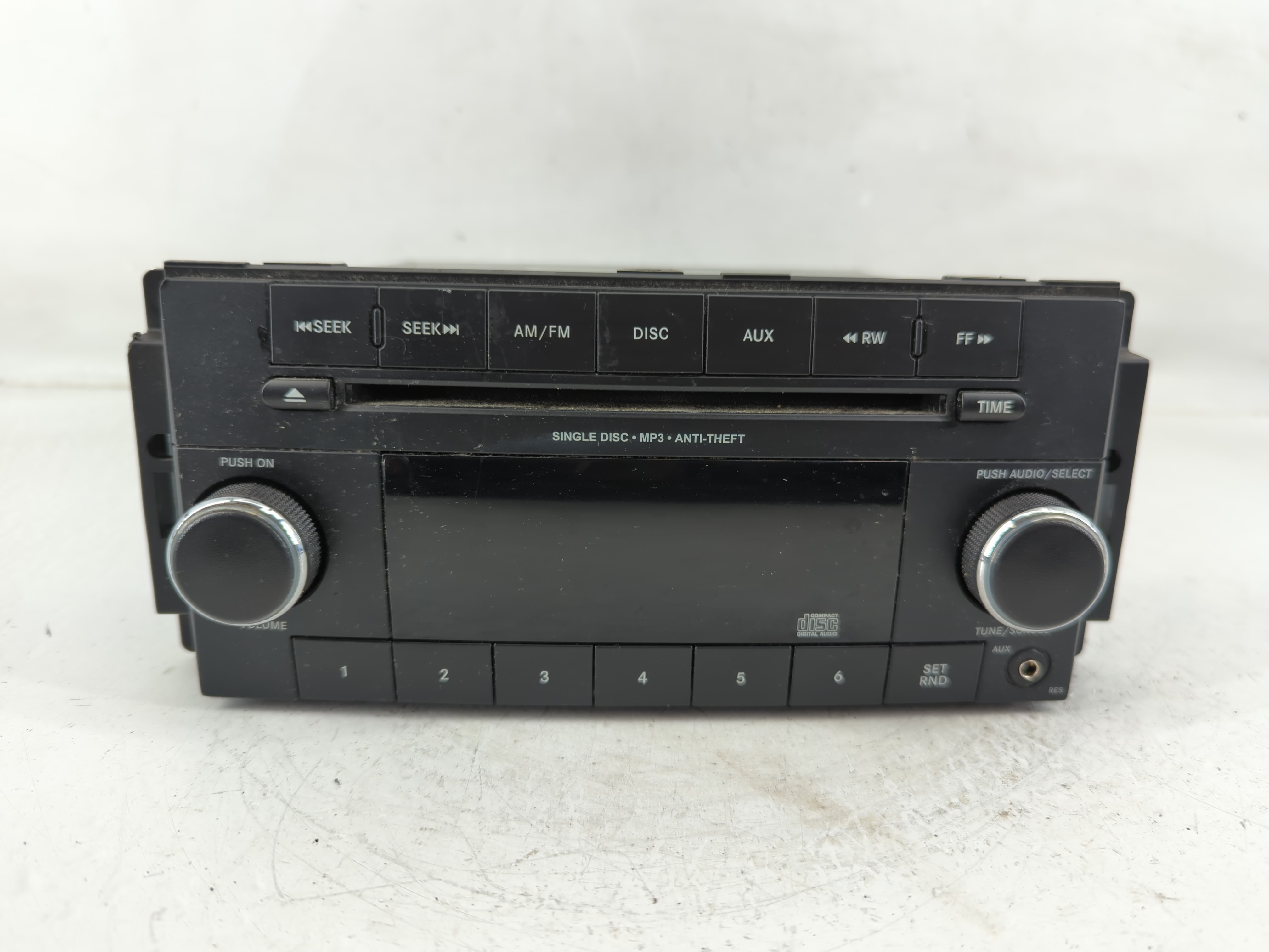 2013-2014 Dodge Avenger Am Fm Cd Player Radio Receiver 1172515 - Oemusedautoparts1.com