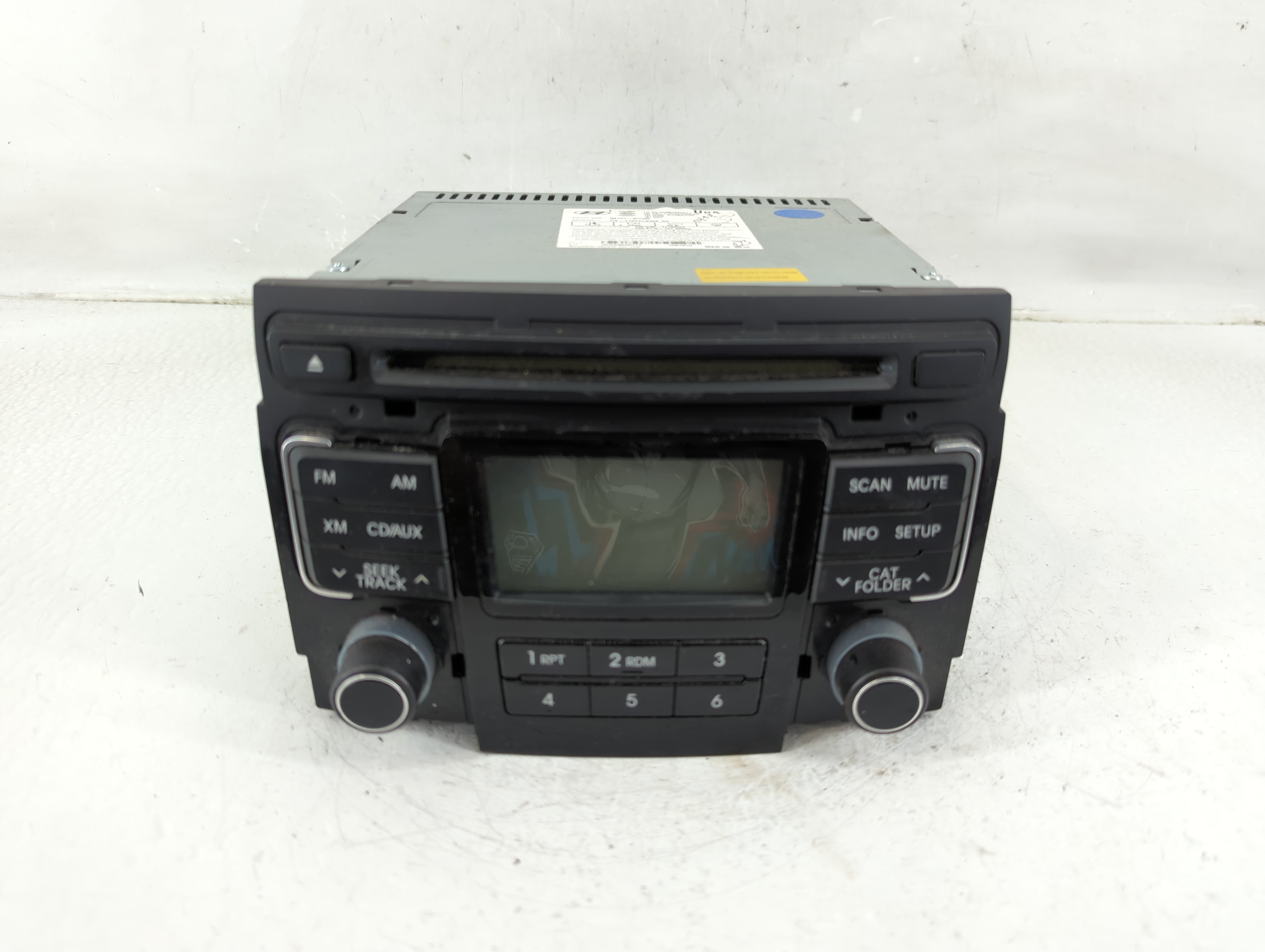 2011-2011 Hyundai Sonata Am Fm Cd Player Radio Receiver 1172516 - Oemusedautoparts1.com