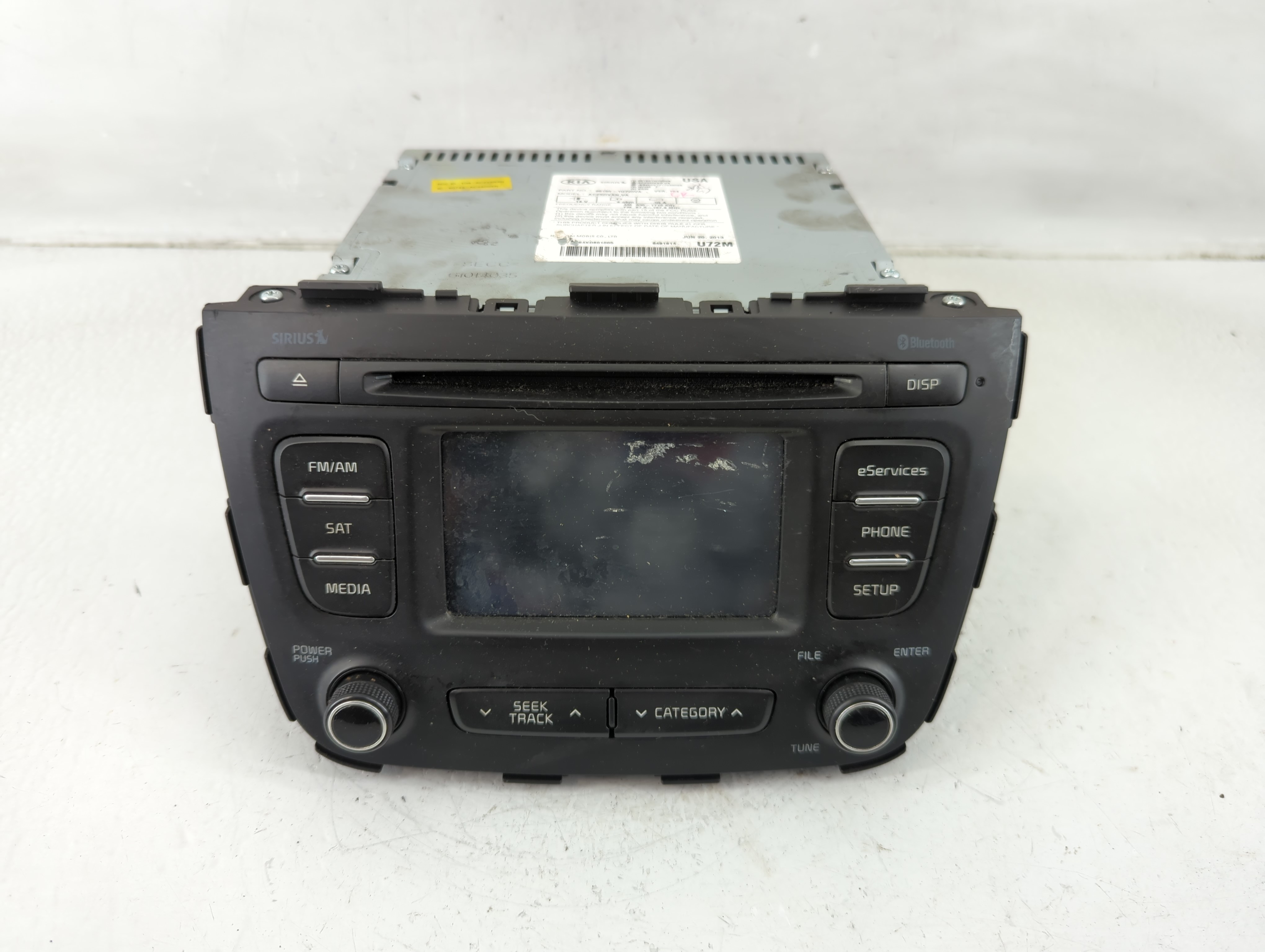 2014-2015 Kia Sorento Am Fm Cd Player Radio Receiver 1172518 - Oemusedautoparts1.com