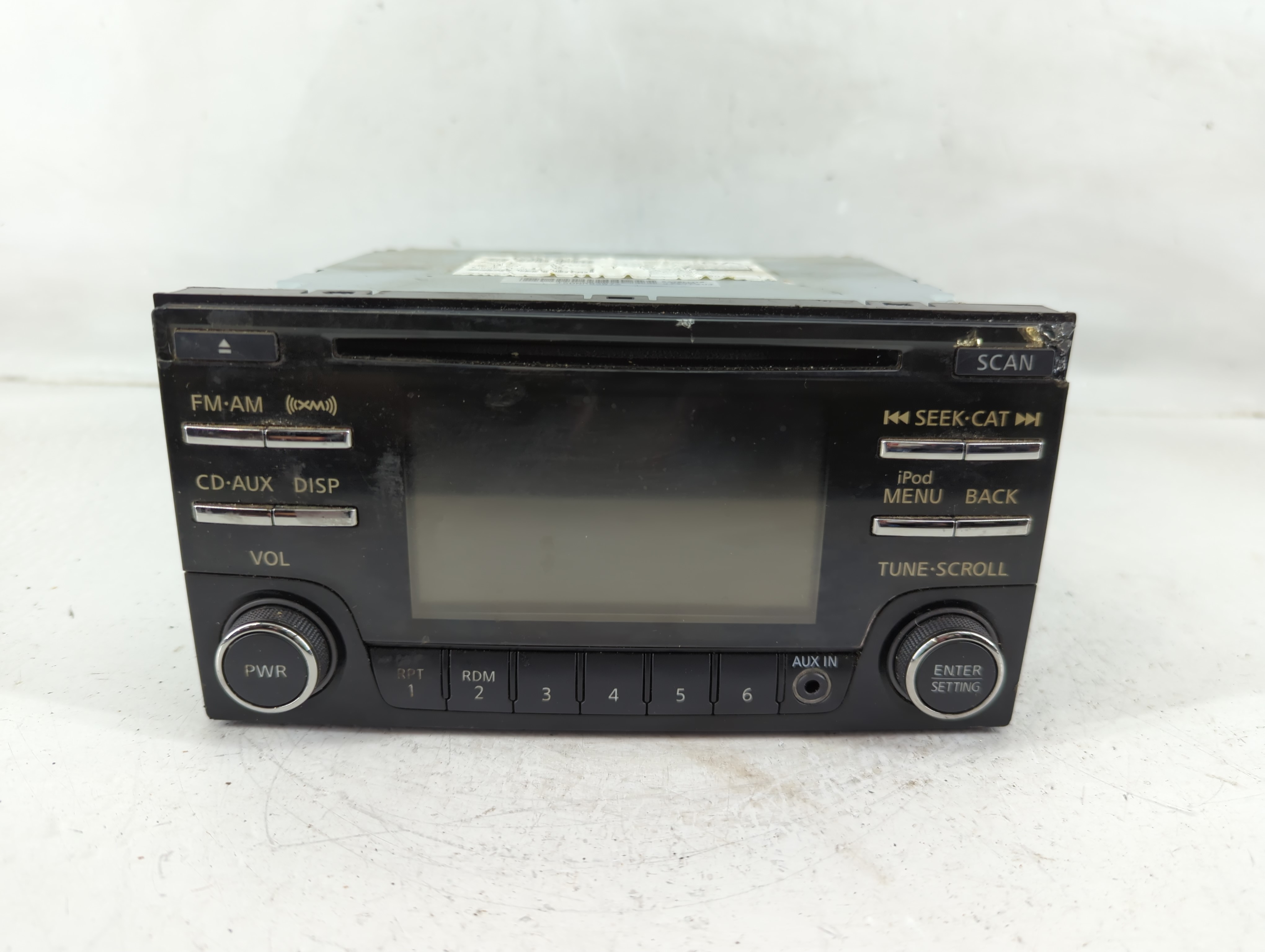 2012-2015 Nissan Rogue Am Fm Cd Player Radio Receiver 1172539 - Oemusedautoparts1.com