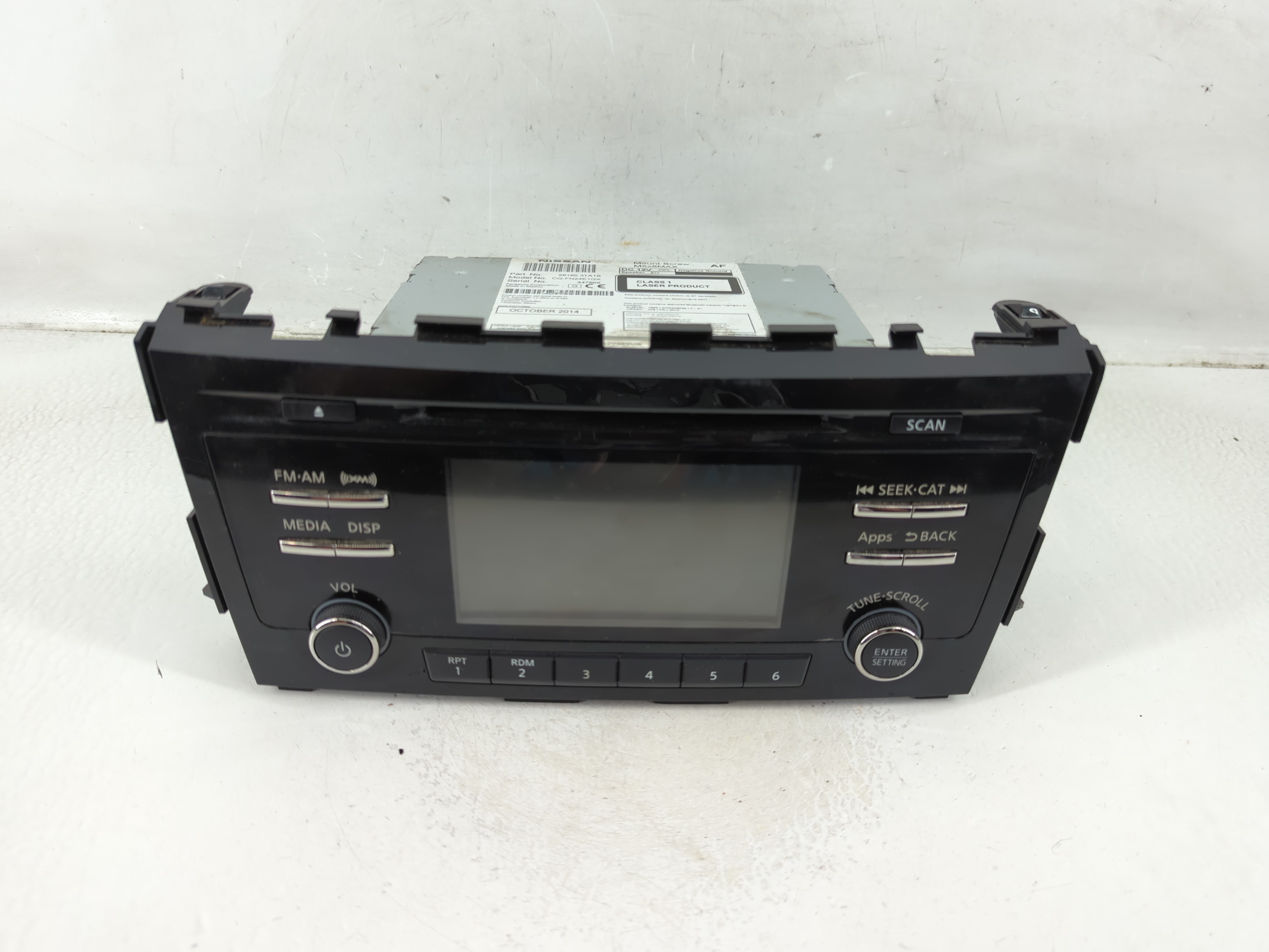 2013-2015 Nissan Altima Am Fm Cd Player Radio Receiver 1172542 - Oemusedautoparts1.com