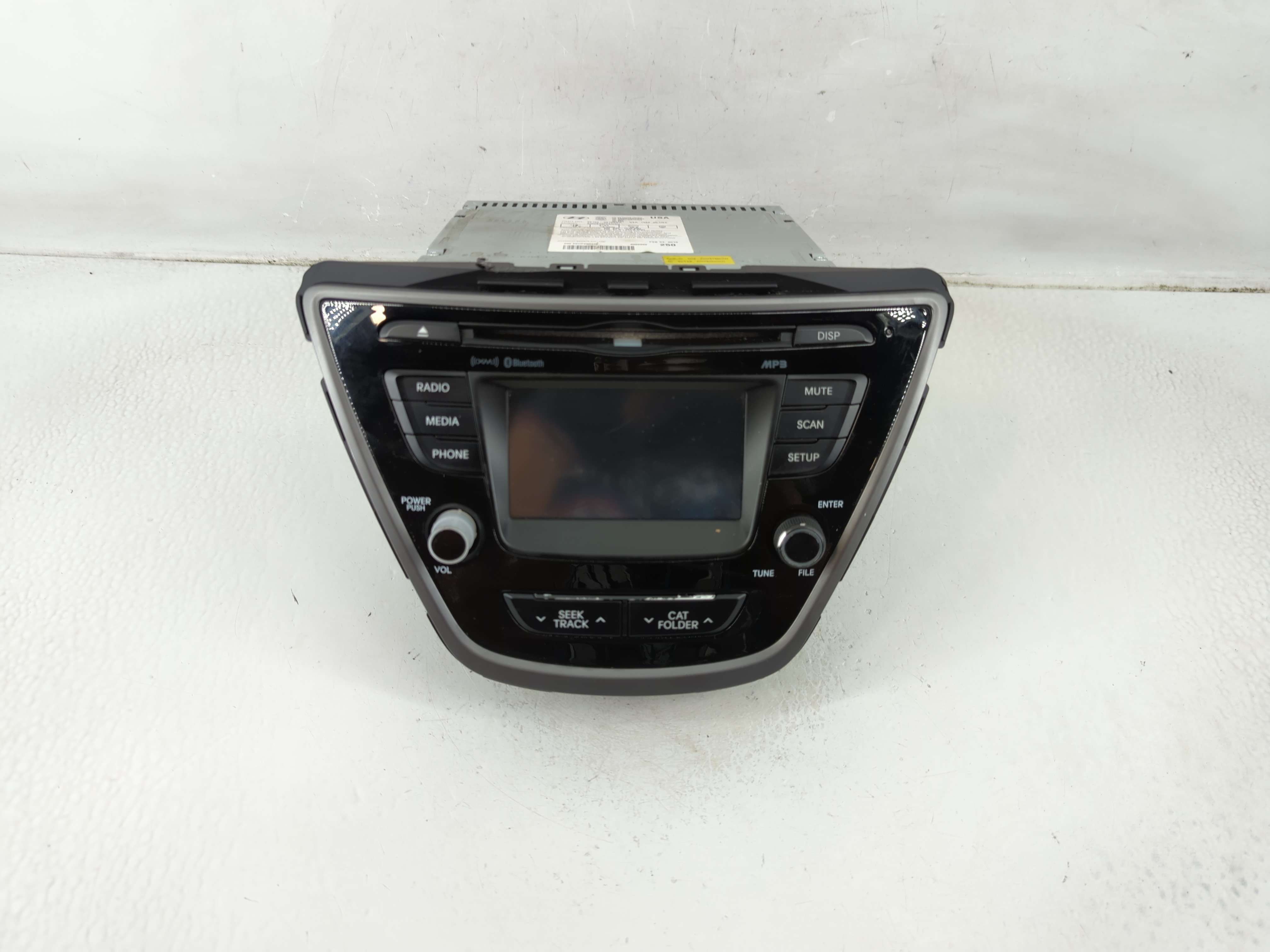 2014-2016 Hyundai Elantra Am Fm Cd Player Radio Receiver 1172547 - Oemusedautoparts1.com