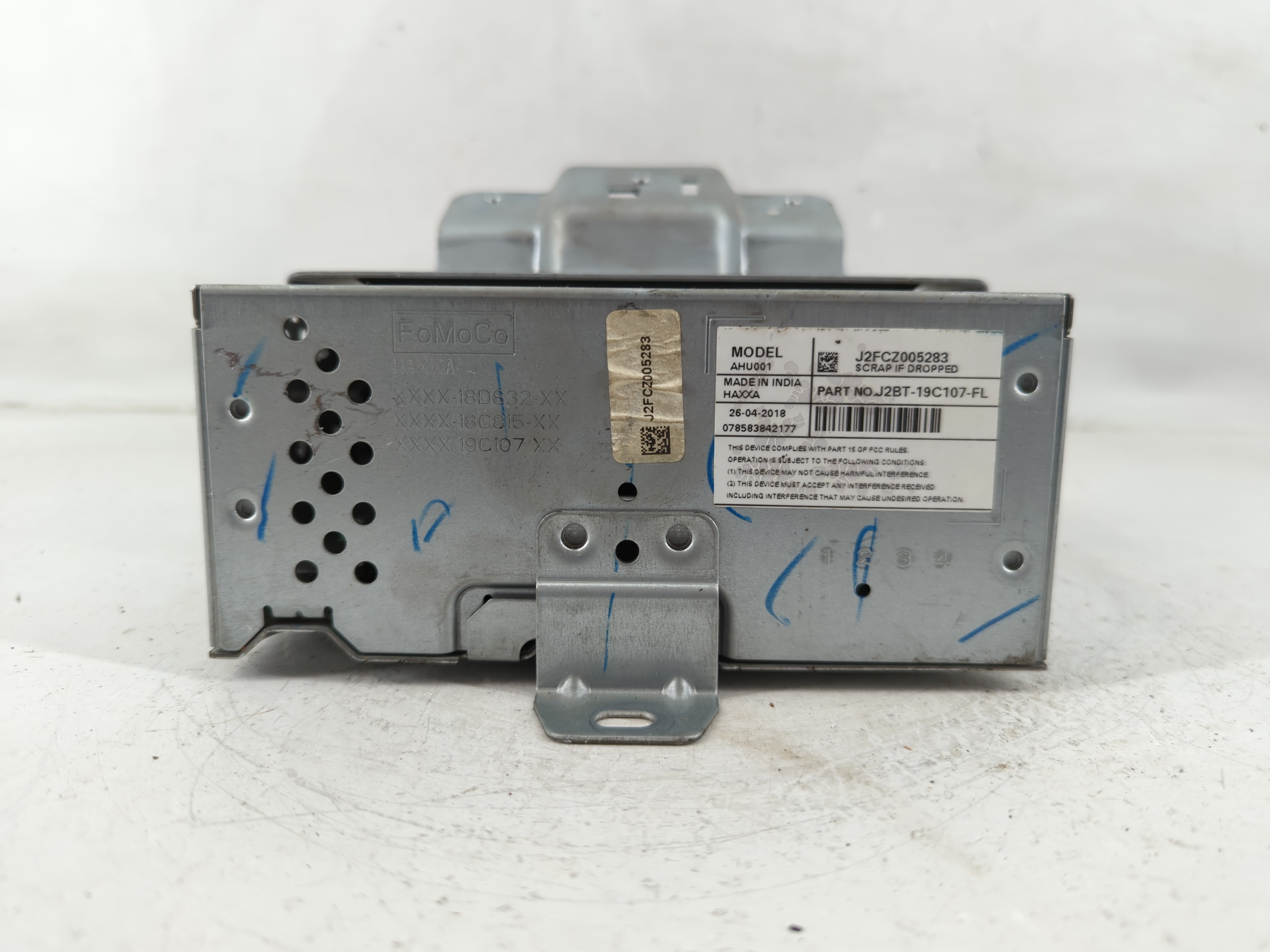 2018-2020 Ford Ecosport Am Fm Cd Player Radio Receiver 1172838 - Oemusedautoparts1.com