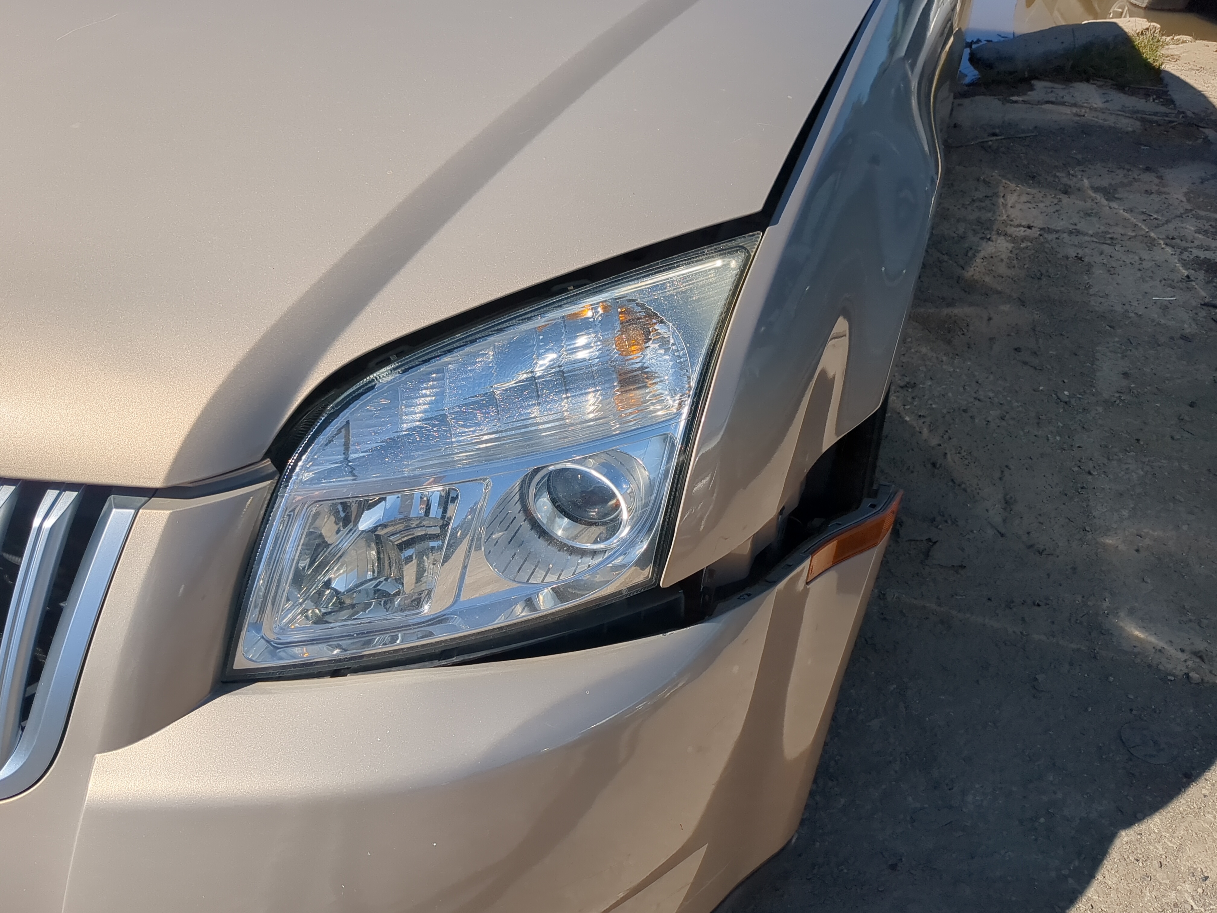 2008-2009 Mercury Sable Driver Left Oem Head Light Headlight Lamp 1173101 - Oemusedautoparts1.com