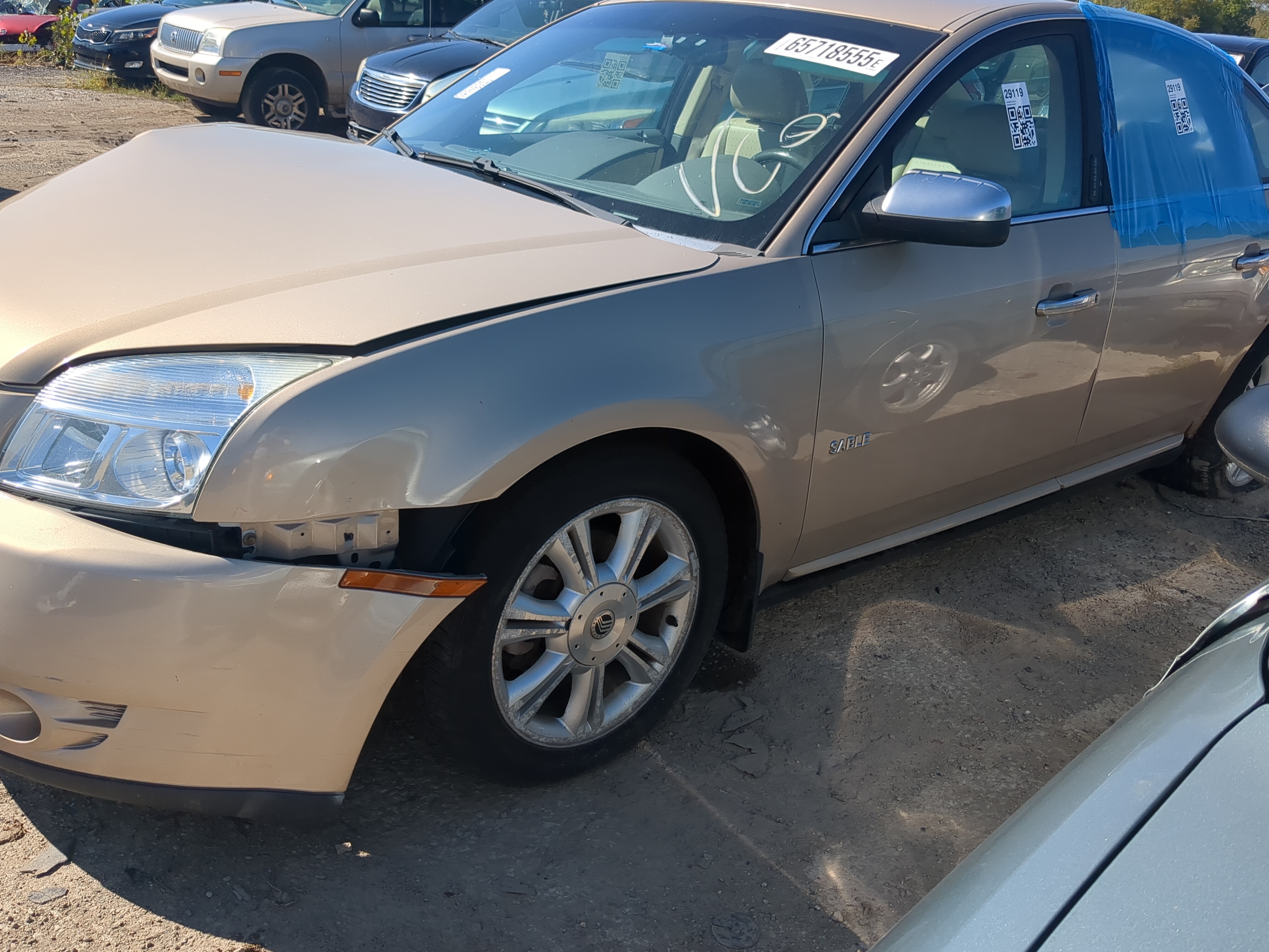 2008-2009 Mercury Sable Driver Fender 1173107 - Oemusedautoparts1.com