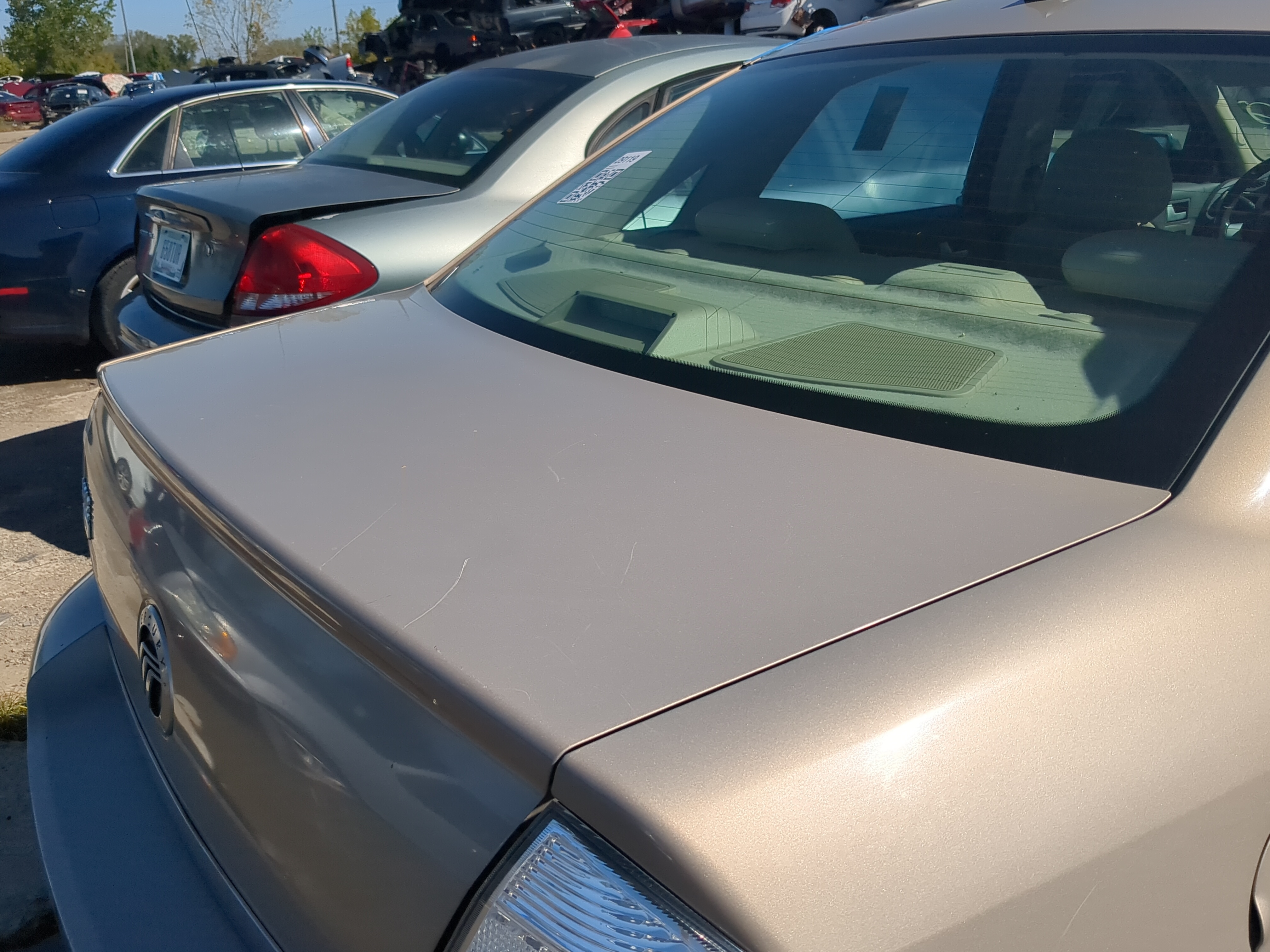 2008-2009 Mercury Sable Trunk/decklid/hatch/tailgate Oem 1173125 - Oemusedautoparts1.com