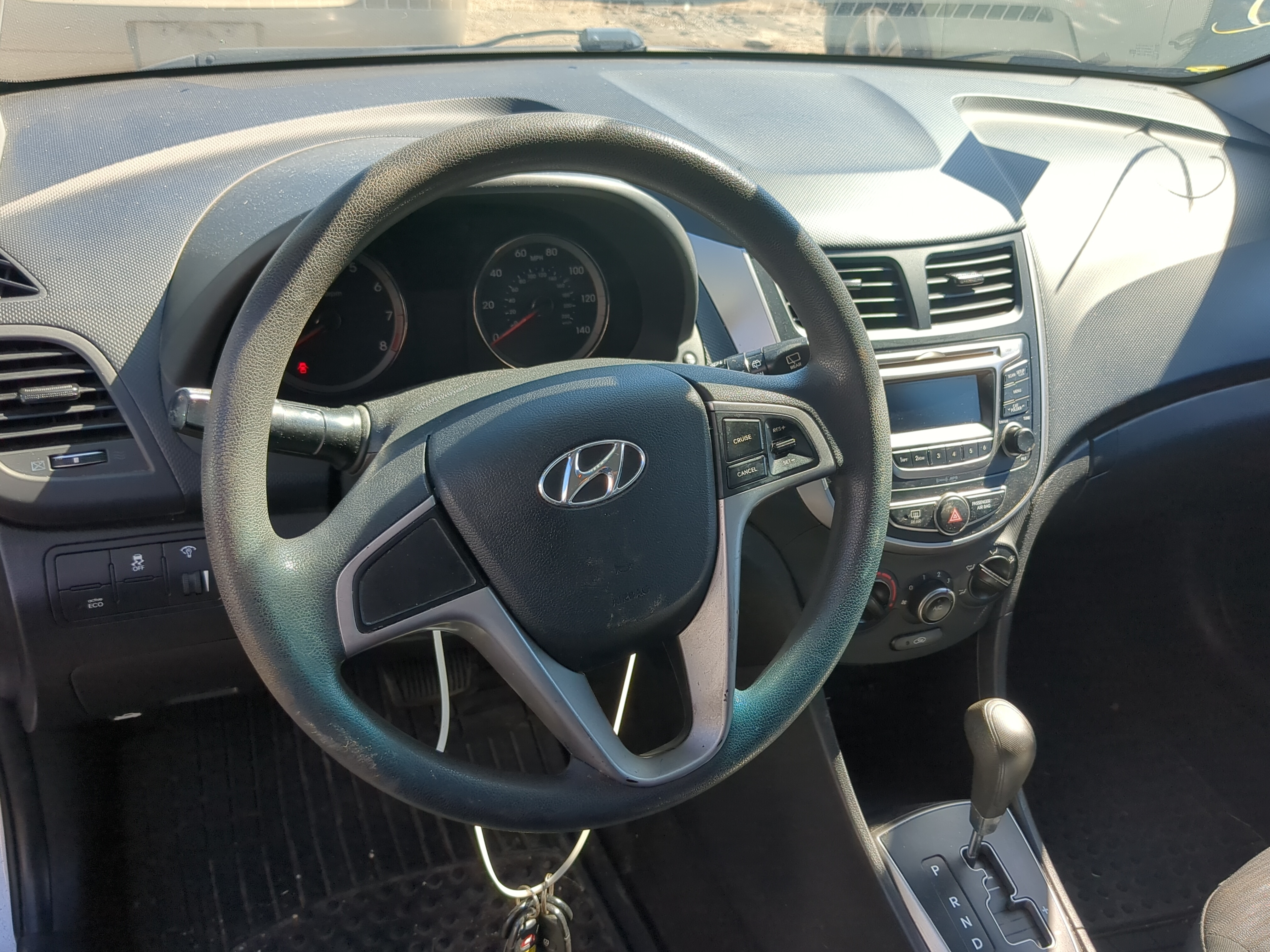 2012-2017 Hyundai Accent Air Bag Driver Left Steering Wheel Mounted 1173324 - Oemusedautoparts1.com