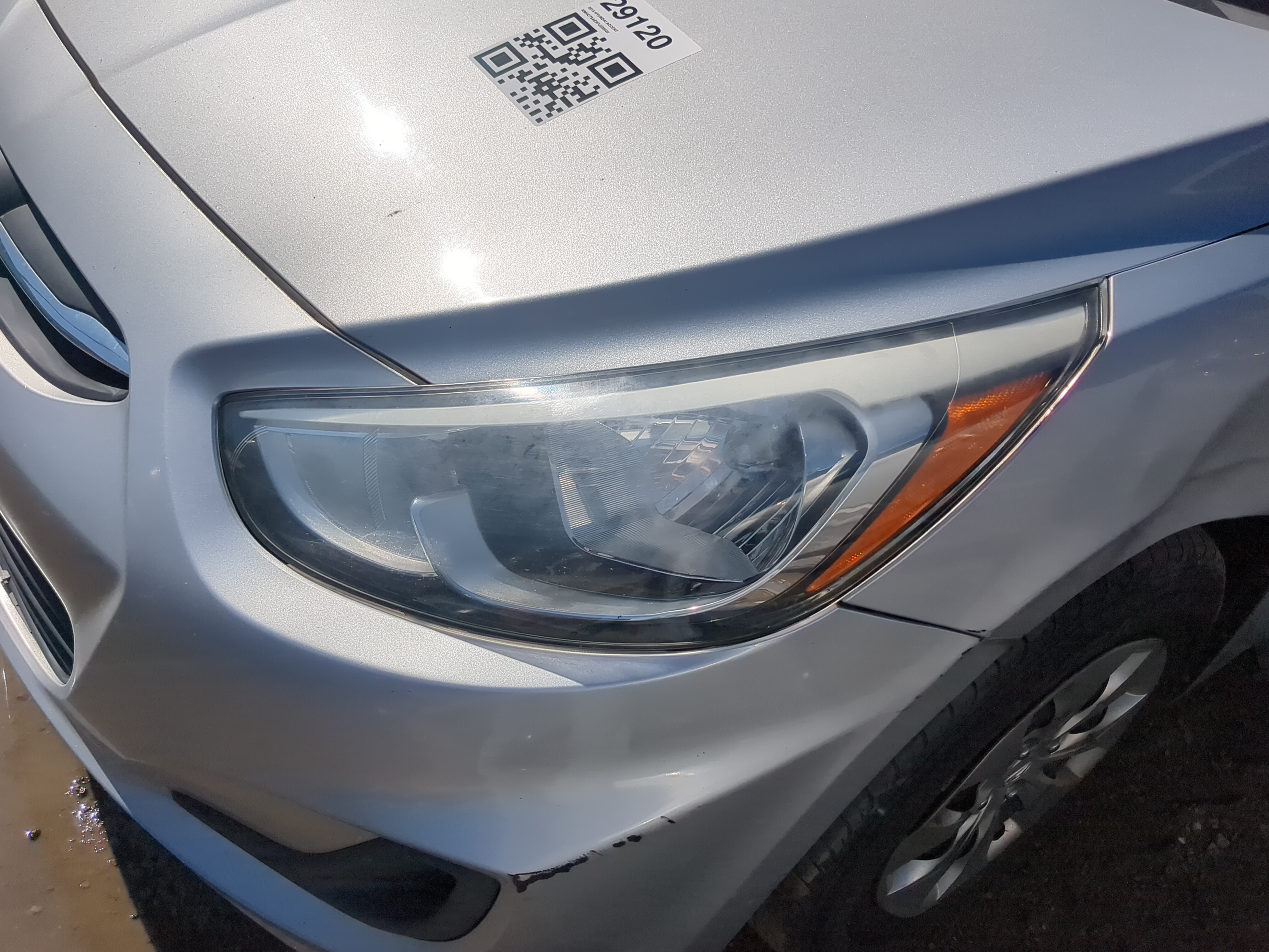 2015-2017 Hyundai Accent Driver Left Oem Head Light Headlight Lamp 1173382 - Oemusedautoparts1.com