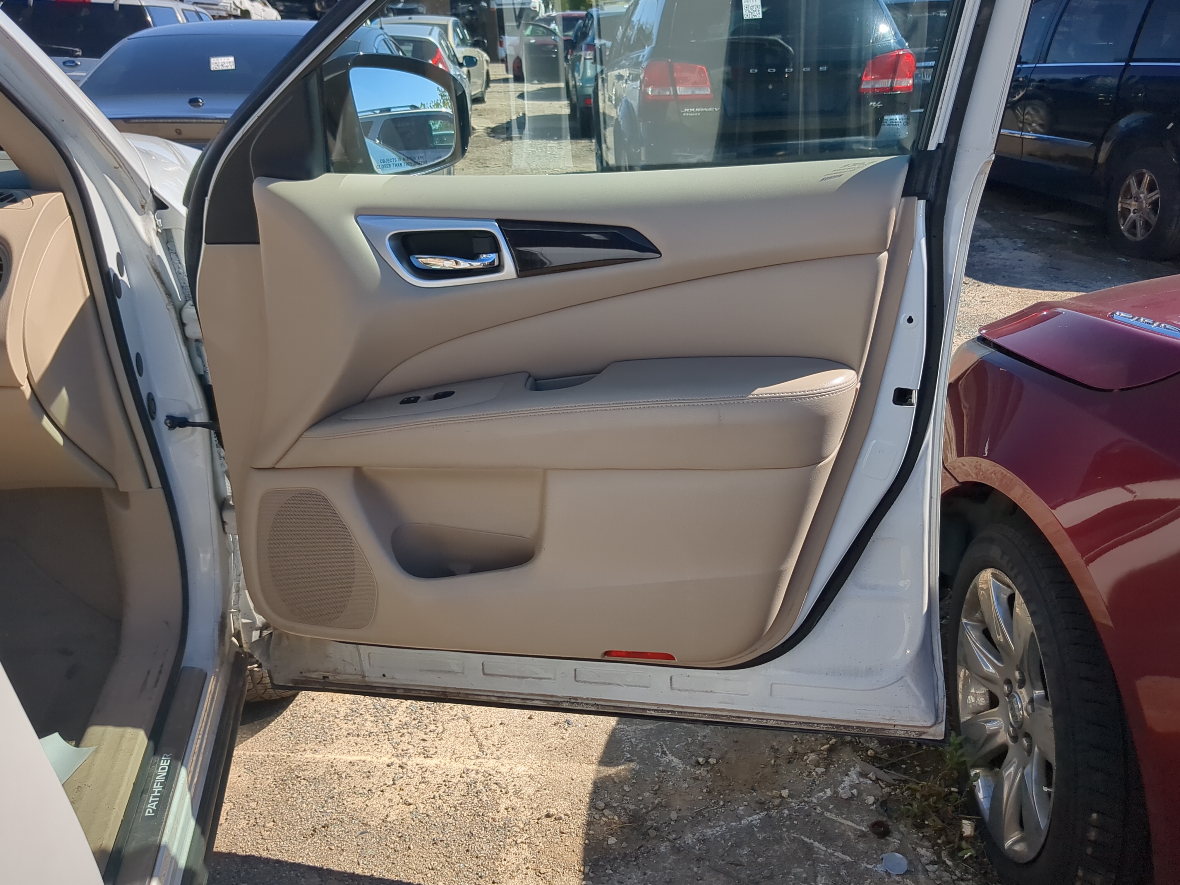 Picture of 2013 Nissan Pathfinder Front Right Passenger Interior Door Panel Trim 1173448