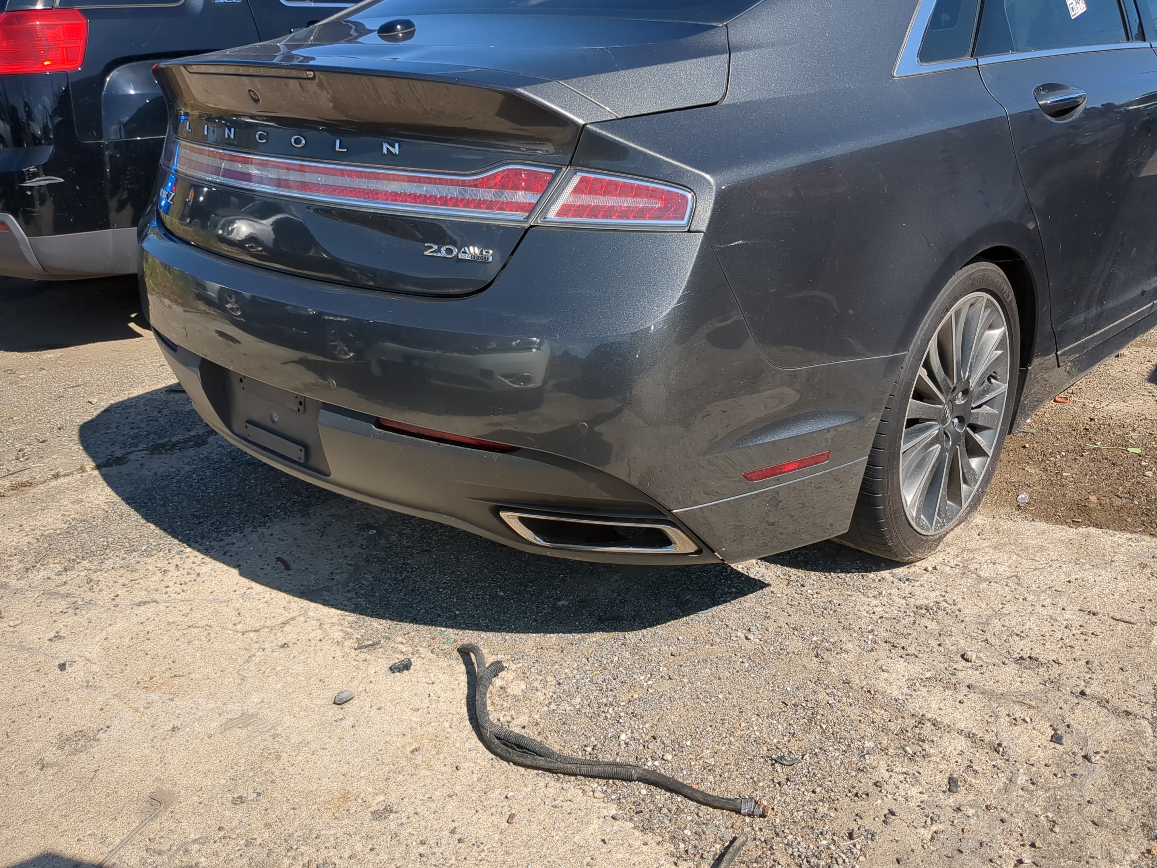 2013-2016 Lincoln Mkz Rear Bumper Assembly Oem 1173769 - Oemusedautoparts1.com