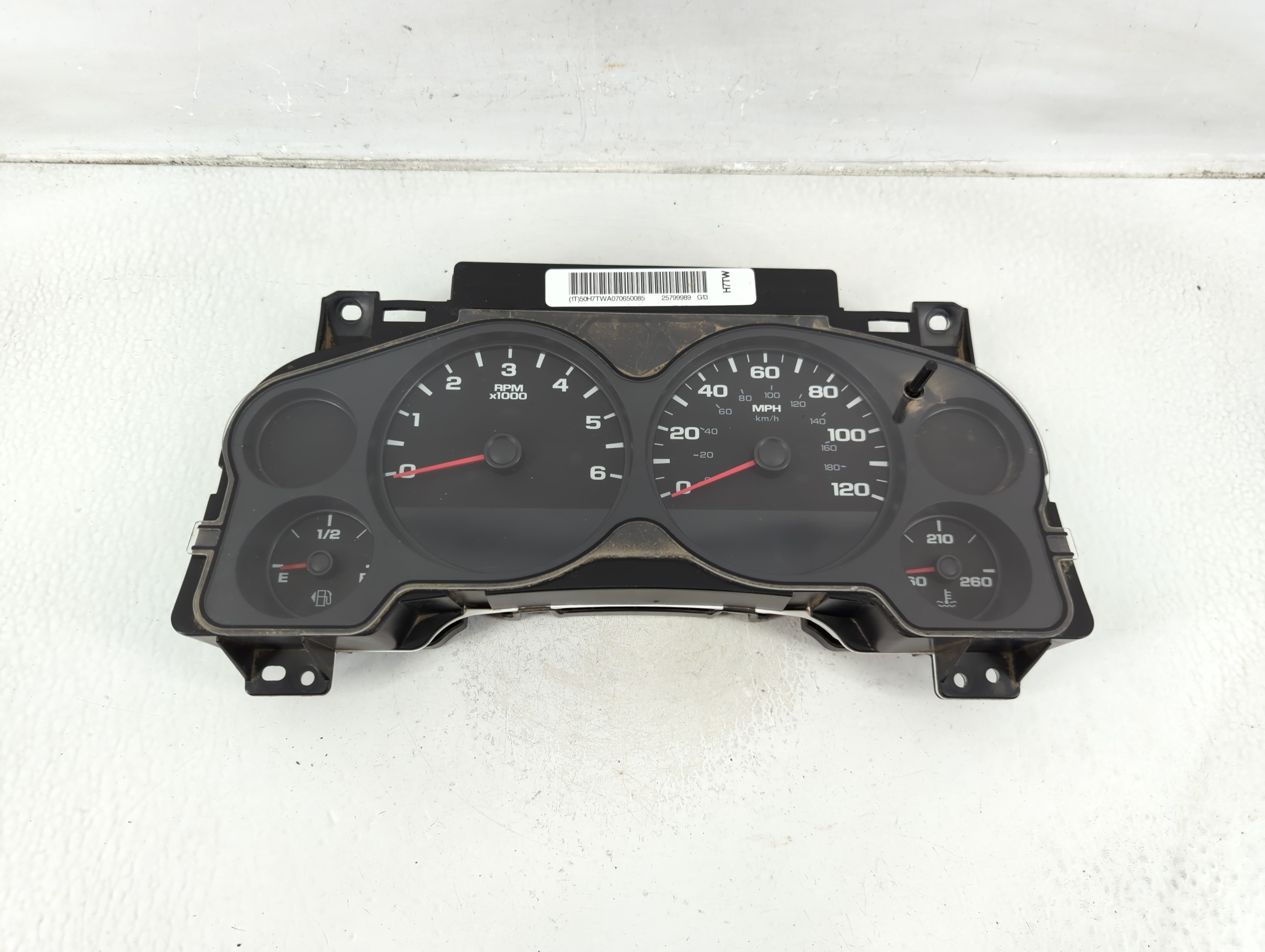 2007-2013 Gmc Sierra 1500 Speedometer Instrument Cluster Gauges 25799989 1173925 - Oemusedautoparts1.com