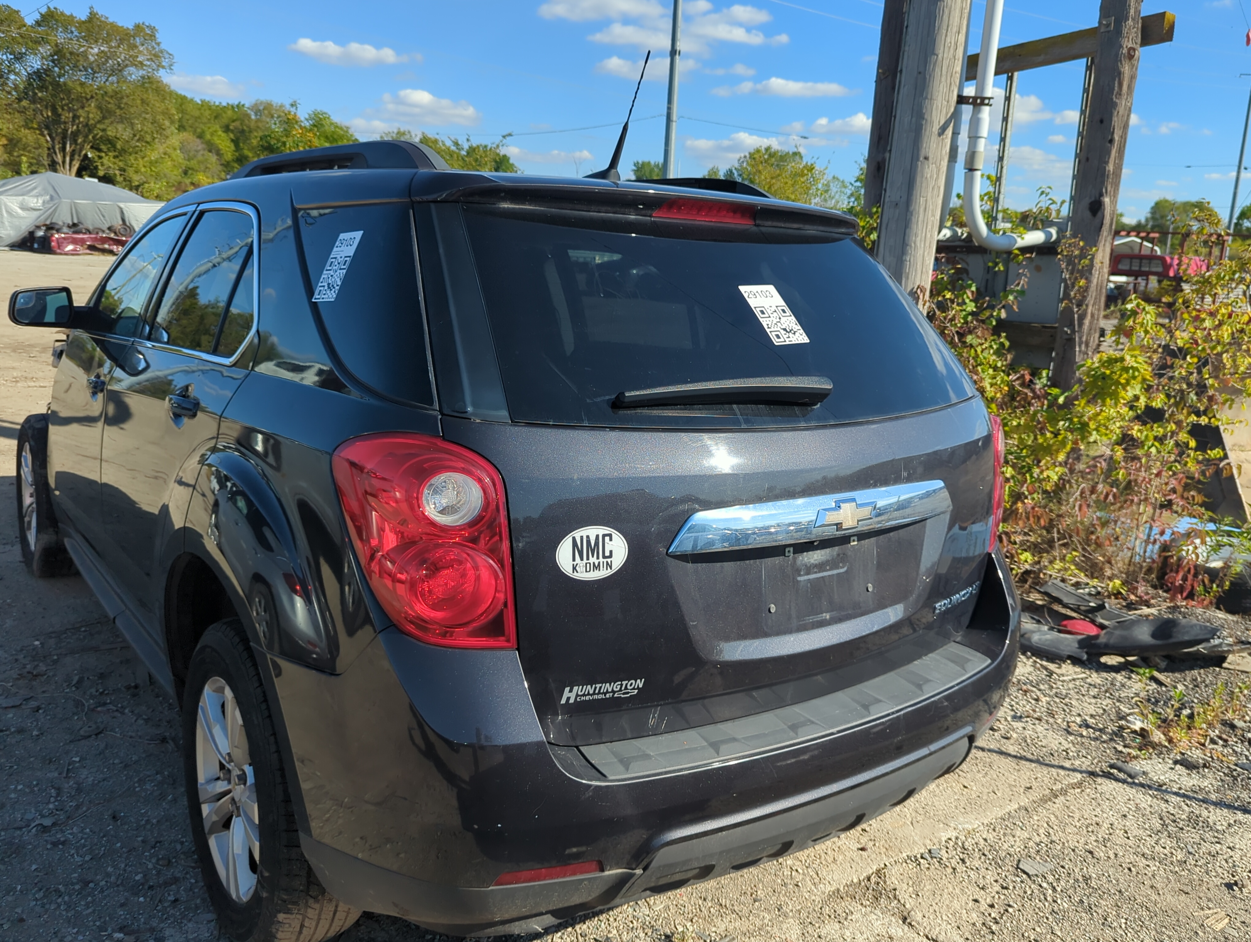 2010-2017 Chevrolet Equinox Trunk/decklid/hatch/tailgate Oem 1174355 - Oemusedautoparts1.com