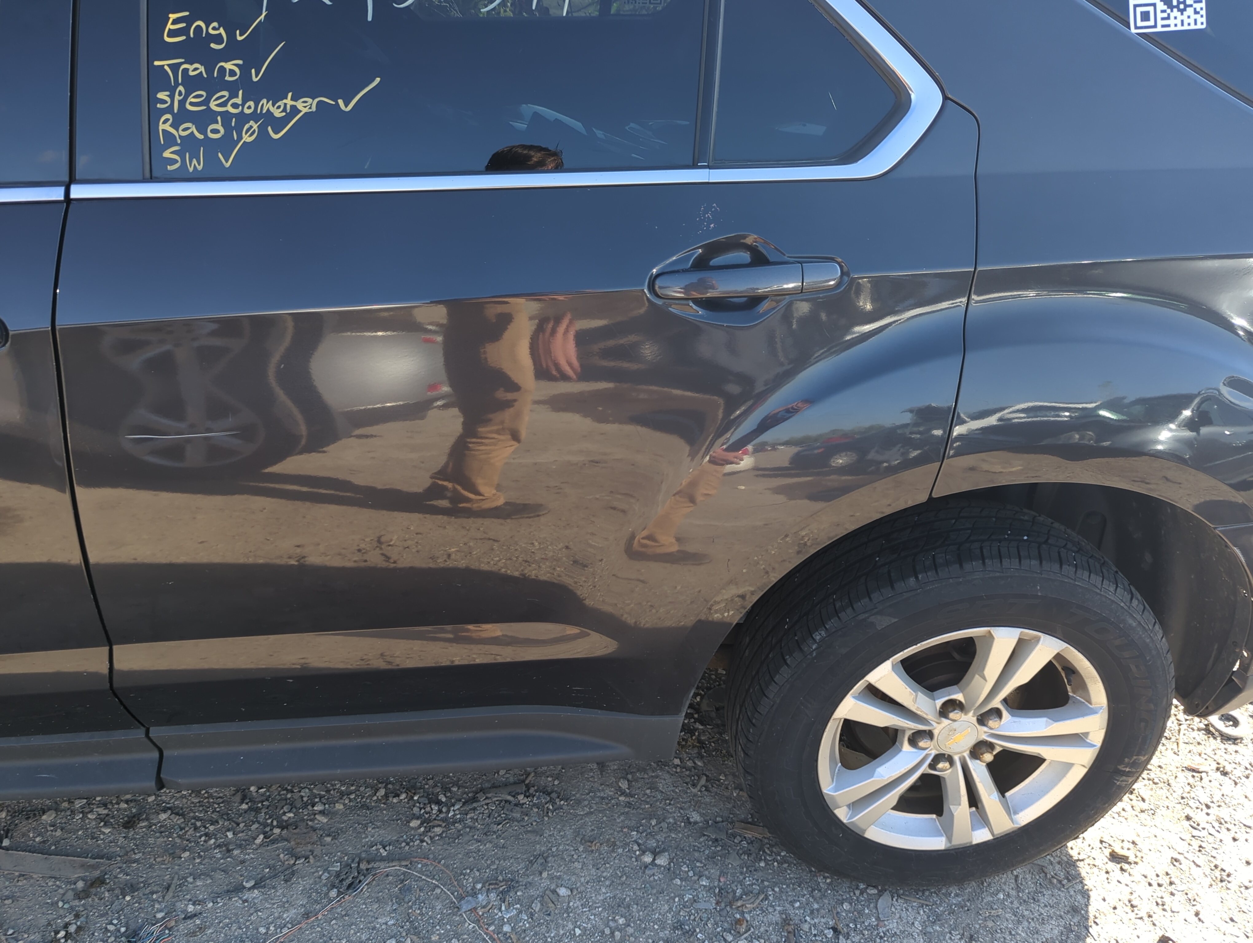 2012-2017 Chevrolet Equinox Driver Rear Door Oem 1174405 - Oemusedautoparts1.com