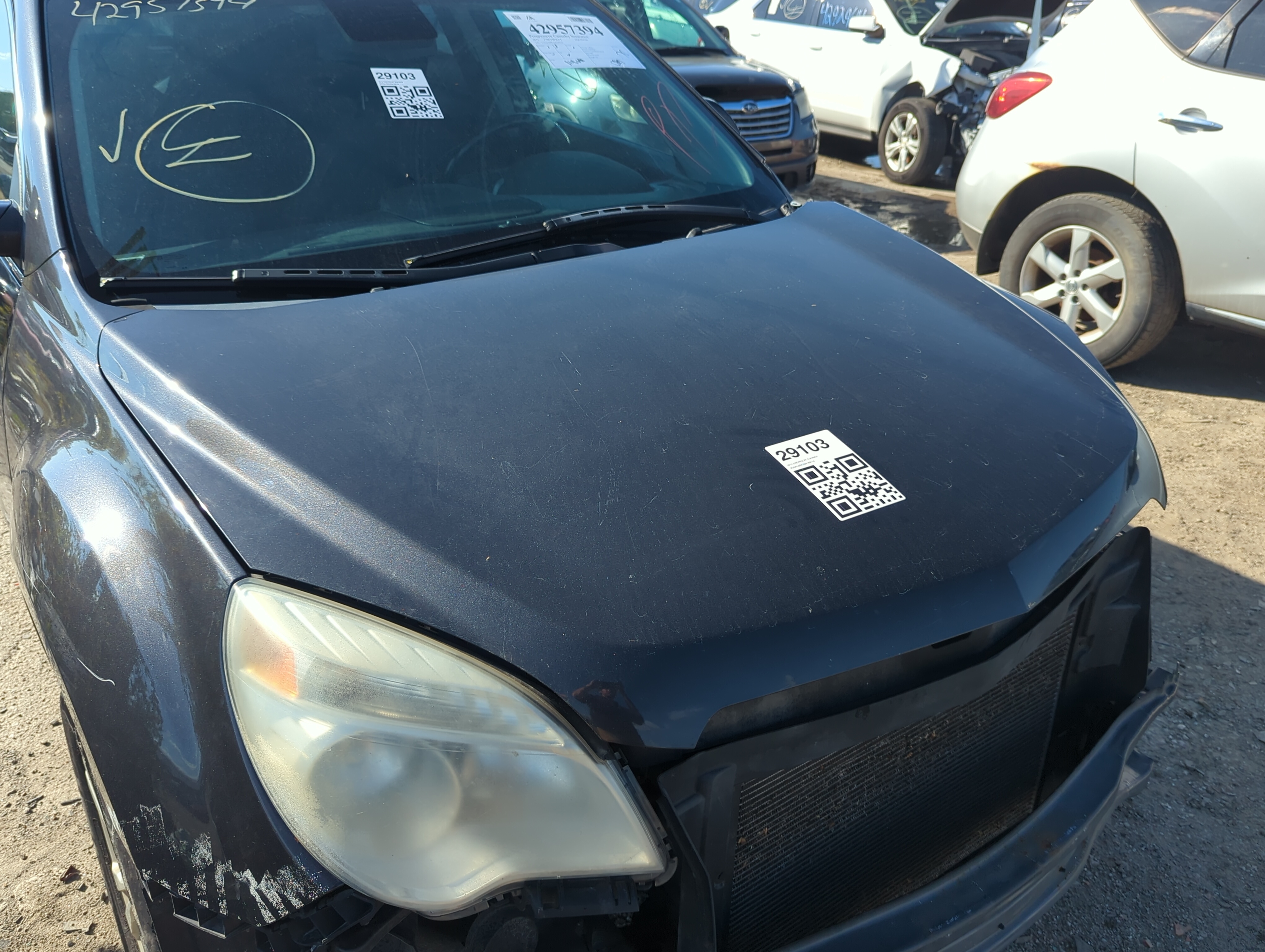 2010-2017 Chevrolet Equinox Hood Oem 1174460 - Oemusedautoparts1.com